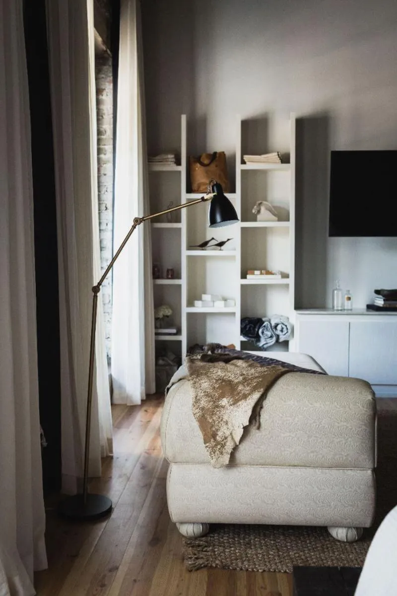 Bed in GunRunner Boutique Hotel