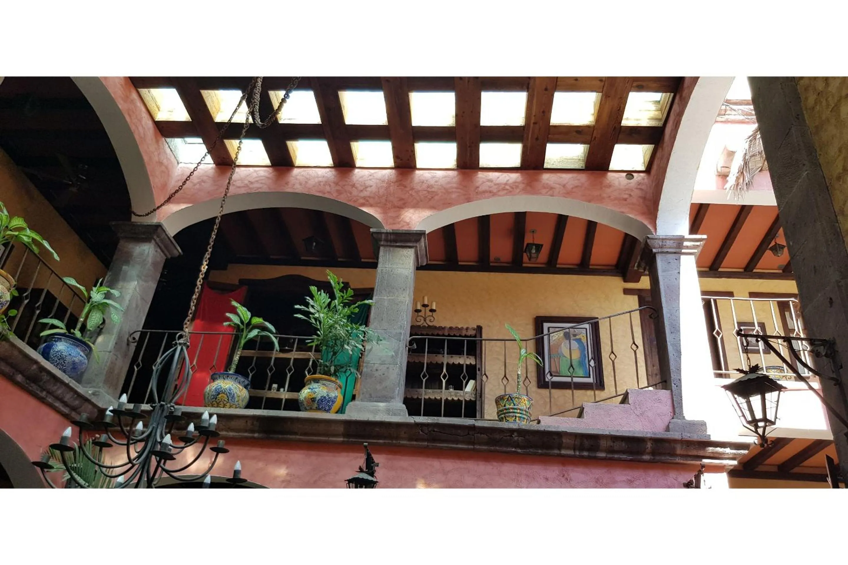 Balcony/Terrace in Hotel Boutique Posada De Las Flores Loreto