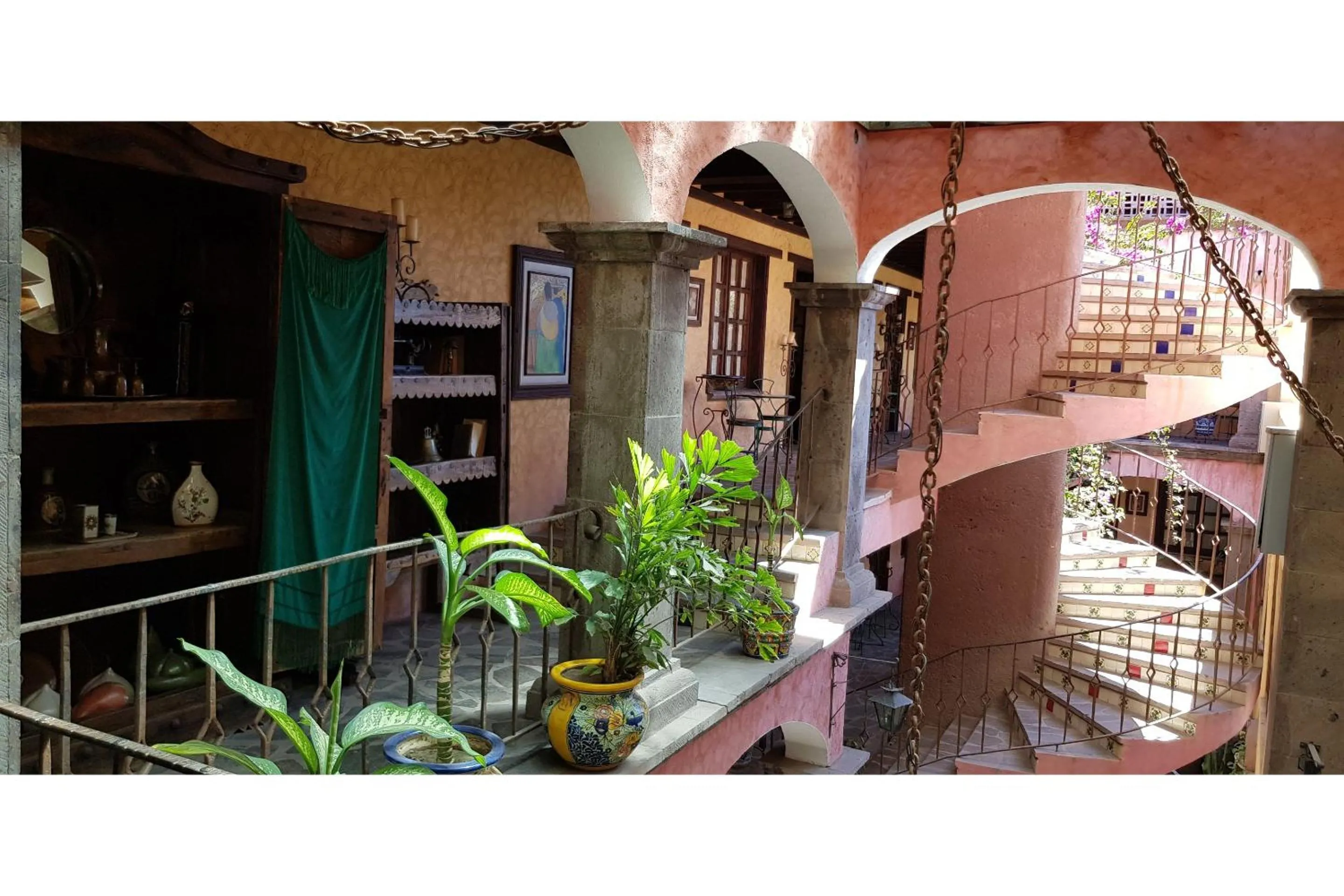 Balcony/Terrace in Hotel Boutique Posada De Las Flores Loreto