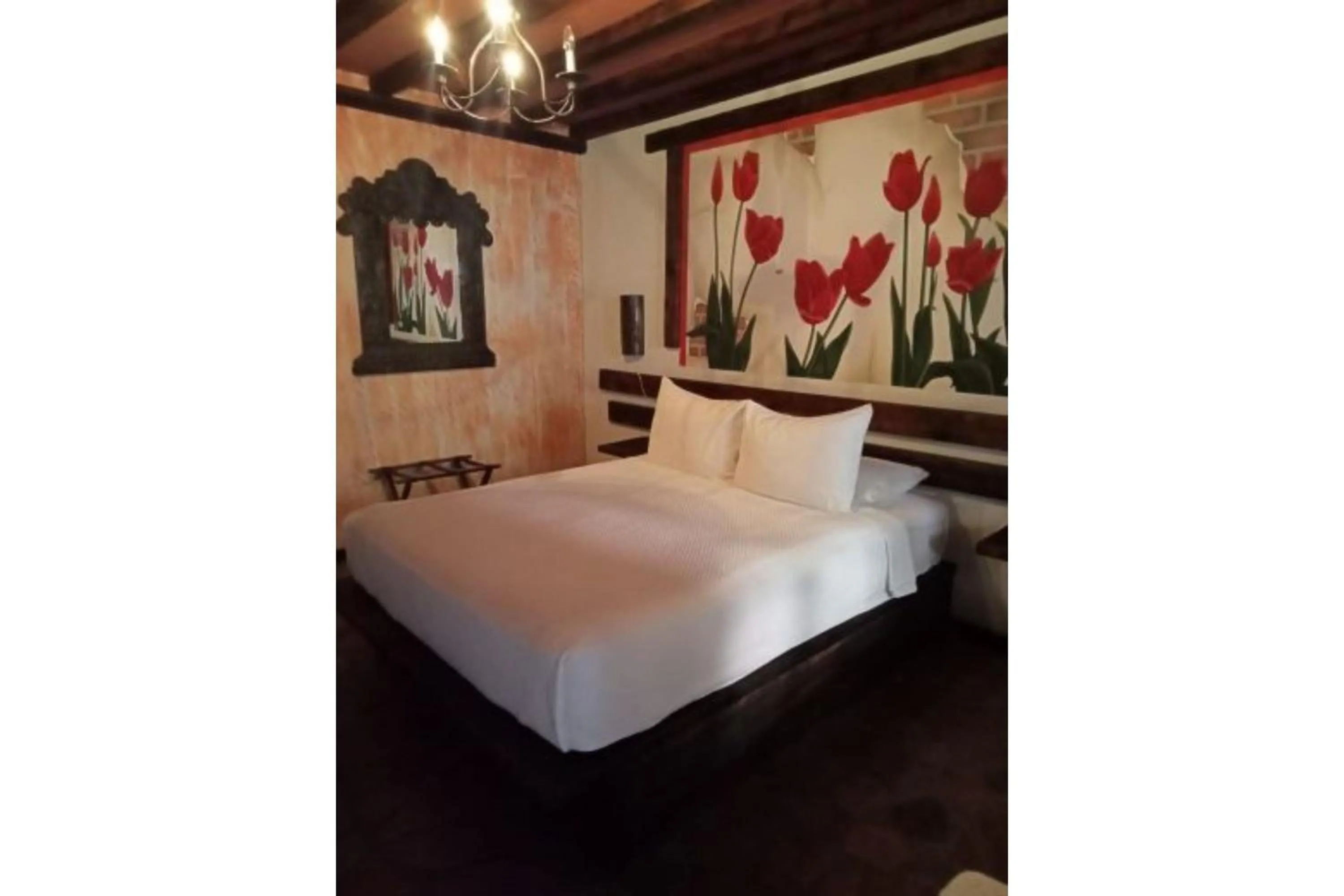 Bed in Hotel Boutique Posada De Las Flores Loreto