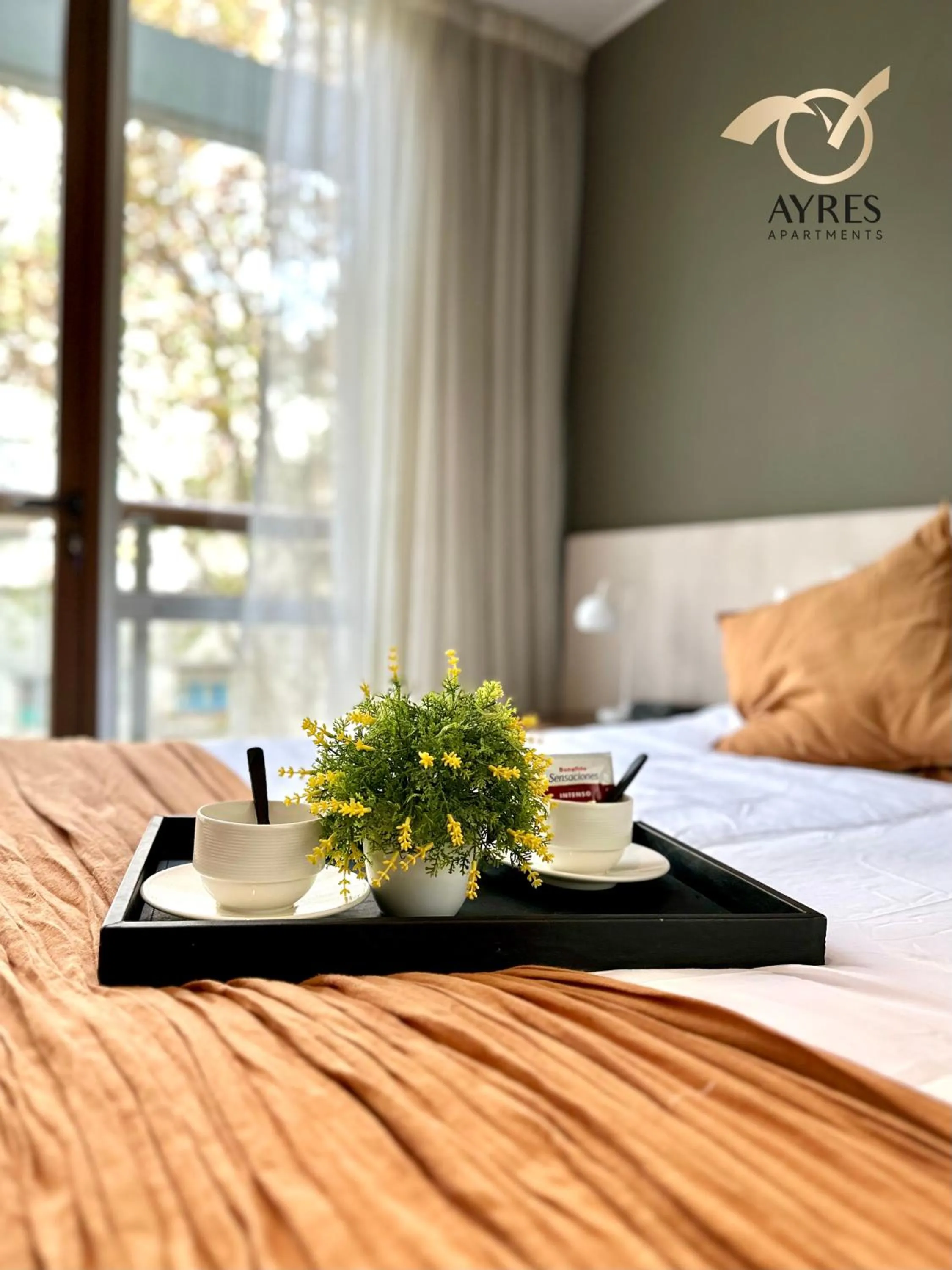 Bed in Ayres Apartments Palermo