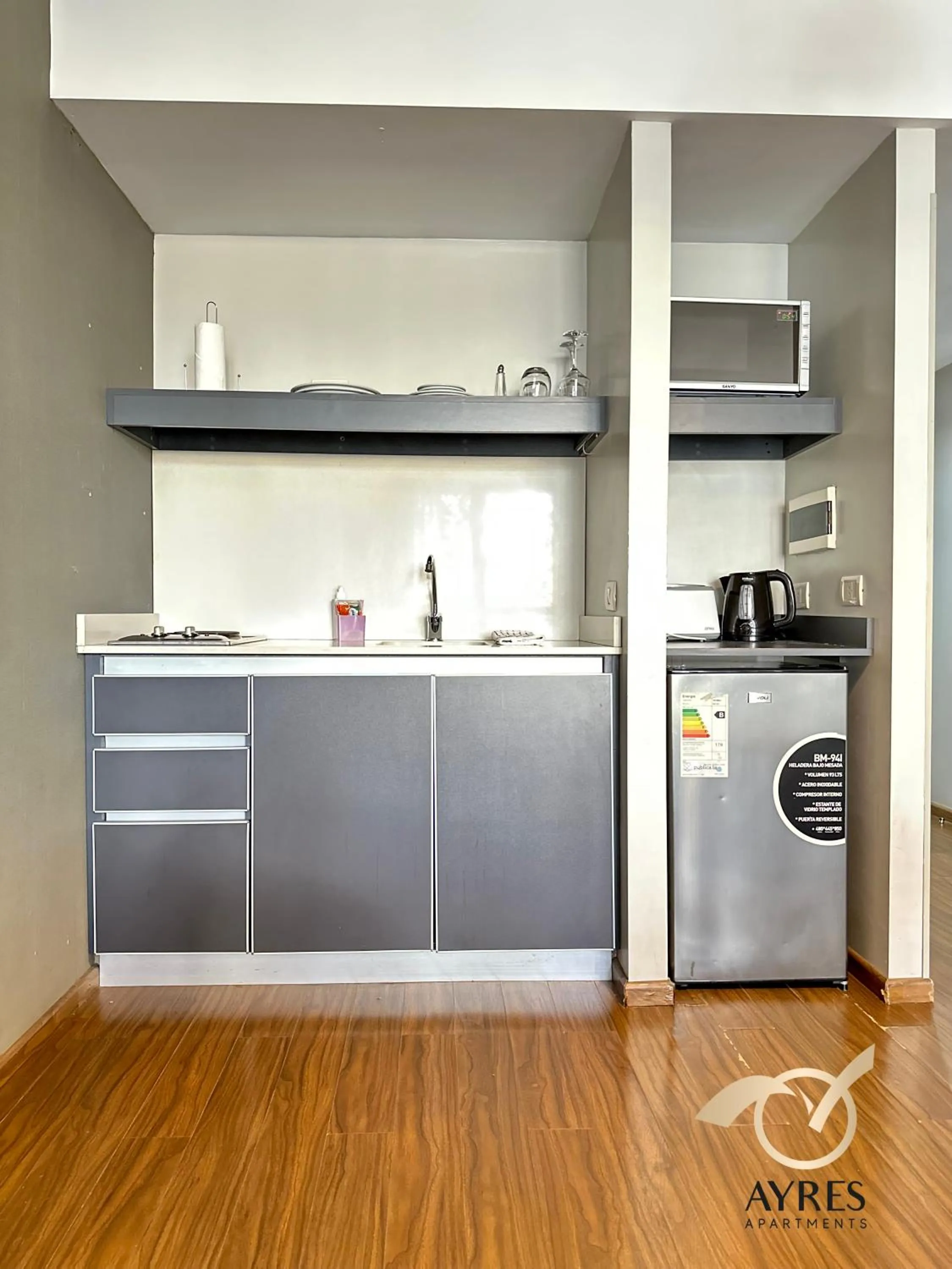 Kitchen or kitchenette in Ayres Apartments Palermo