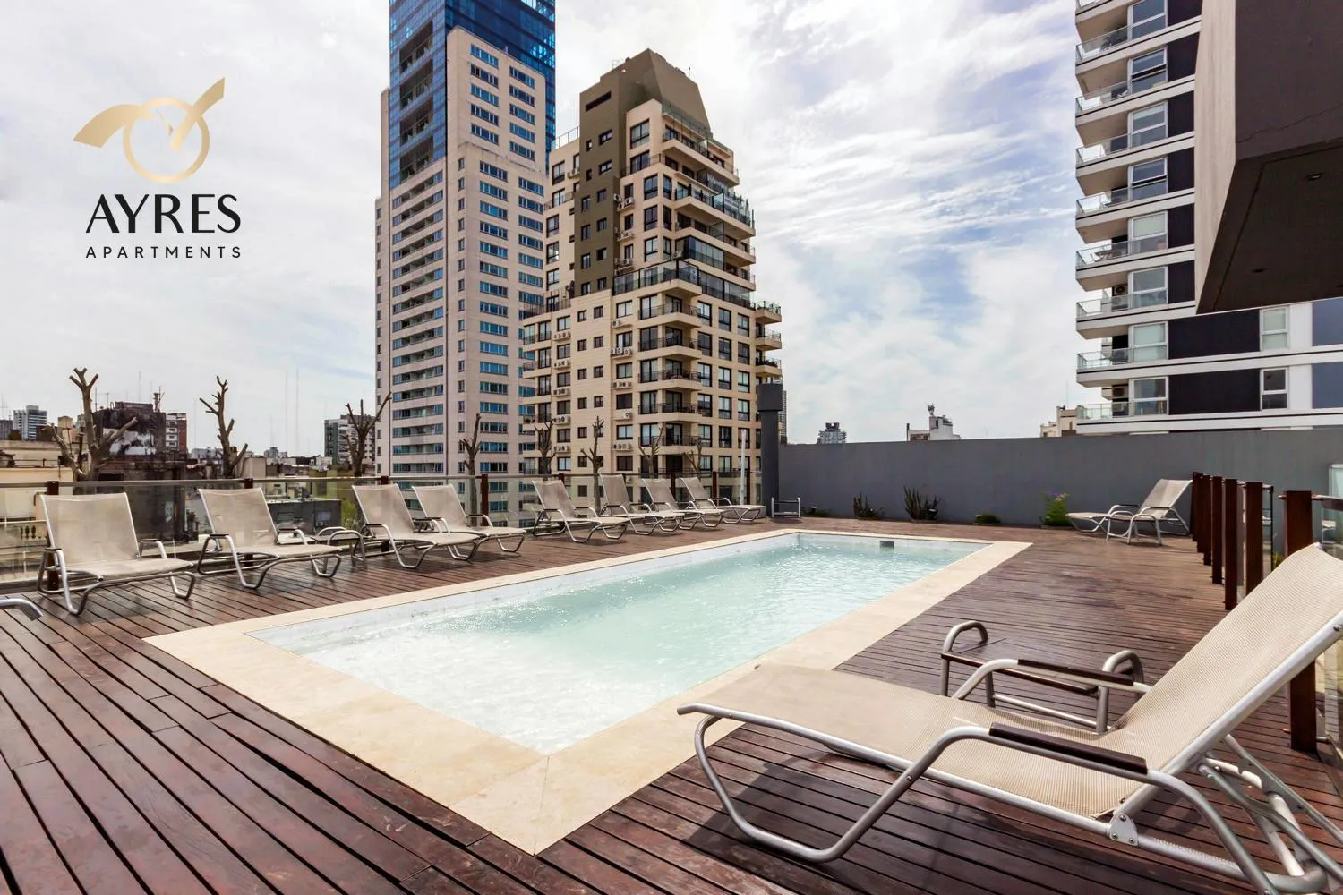 Swimming pool in Ayres Apartments Palermo