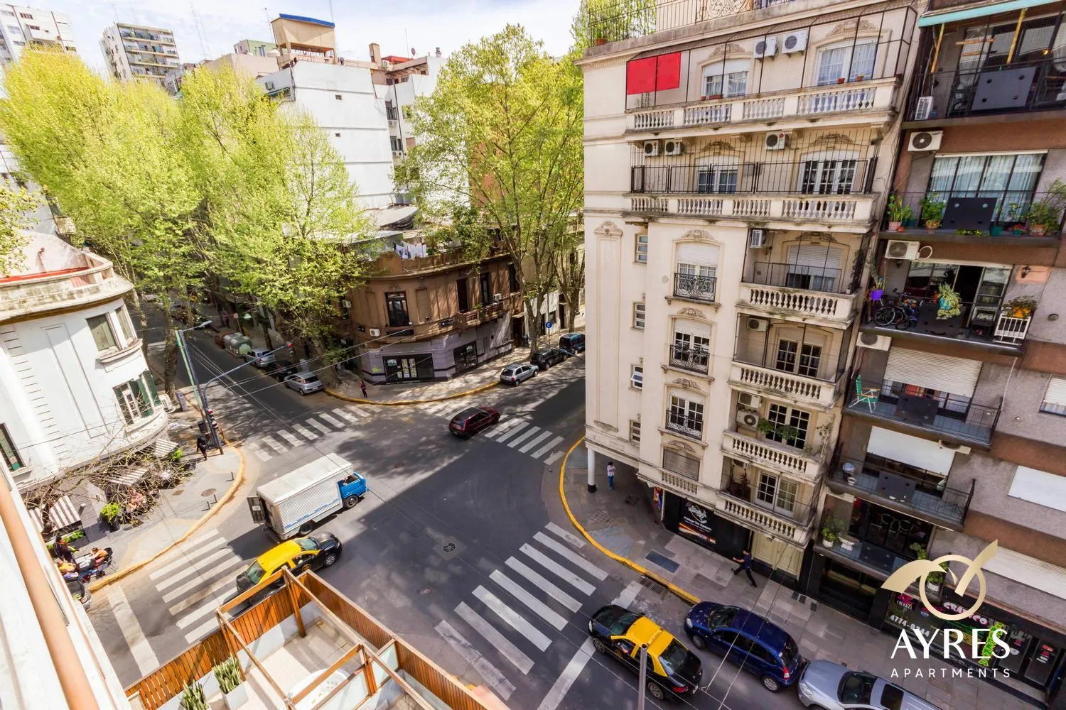 Street view in Ayres Apartments Palermo
