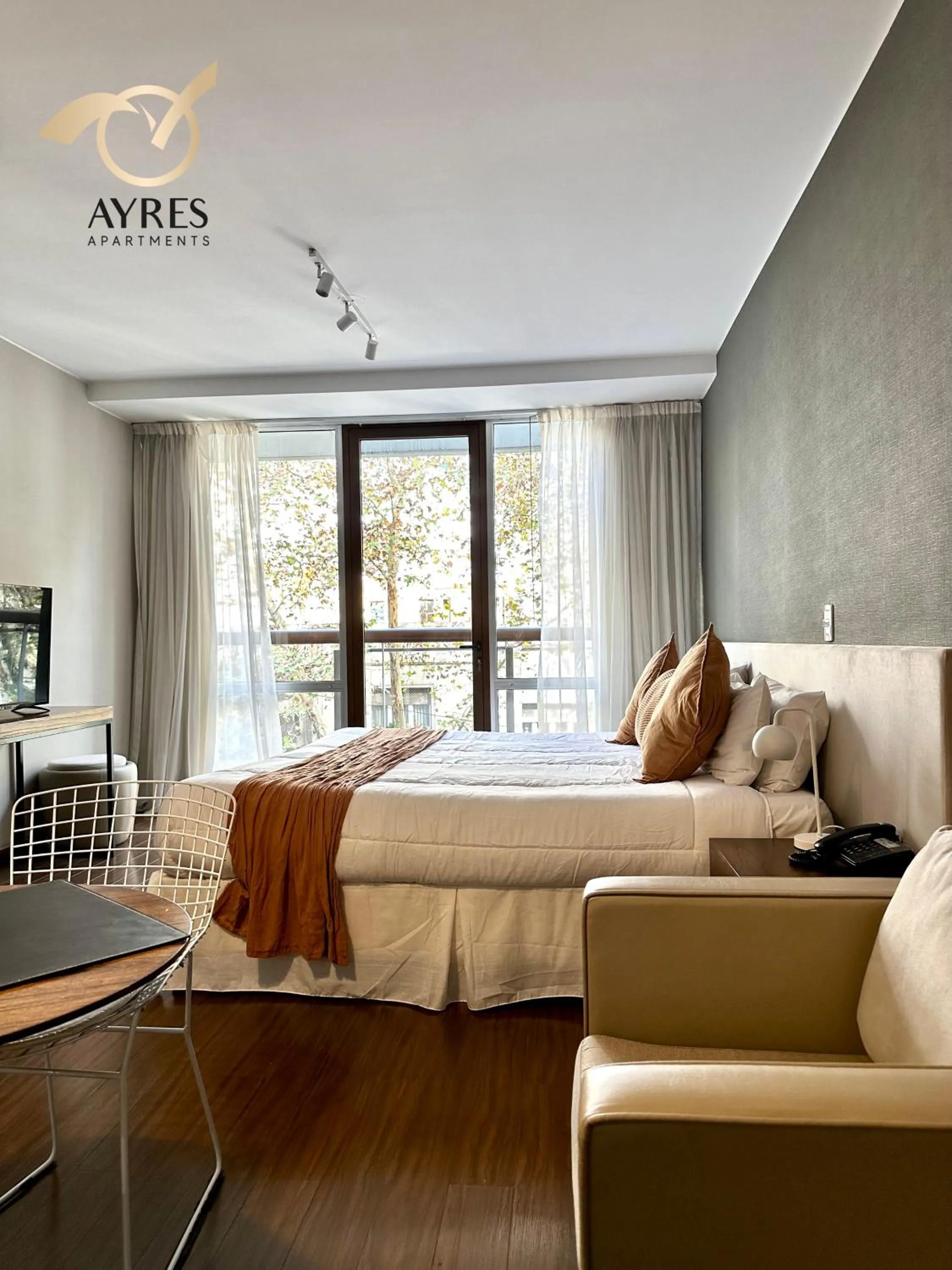 Bed in Ayres Apartments Palermo