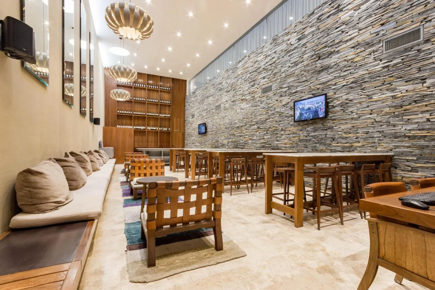 Seating area in Ayres Apartments Palermo