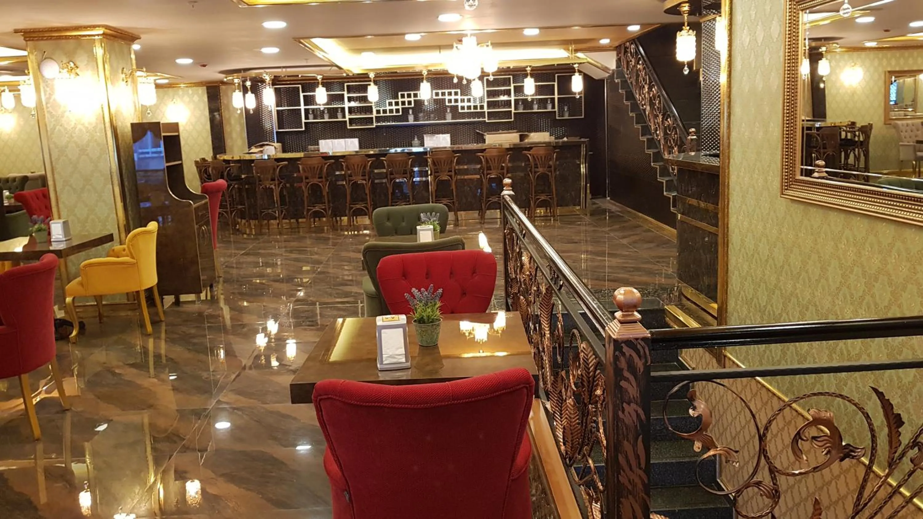 Lounge or bar in Savona Otel Sivas