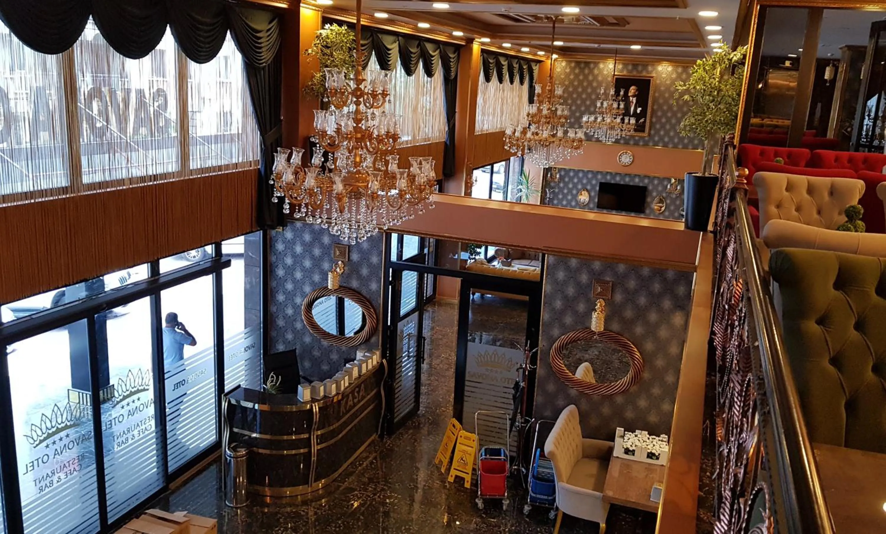 Lounge or bar in Savona Otel Sivas