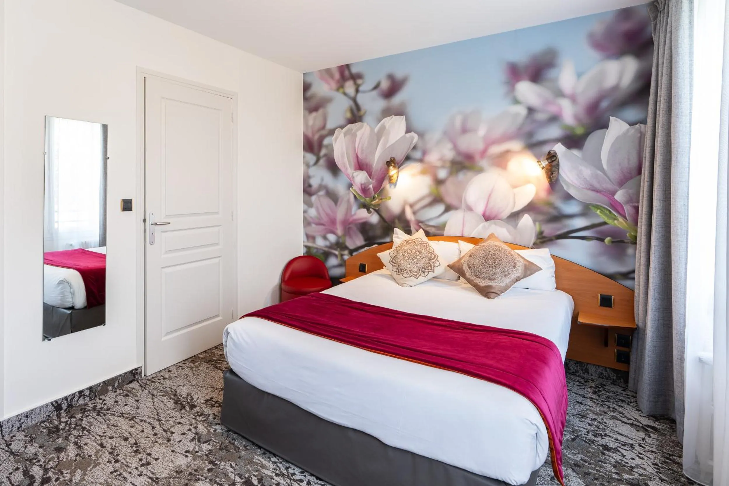 Bedroom, Bed in Hotel des Ducs