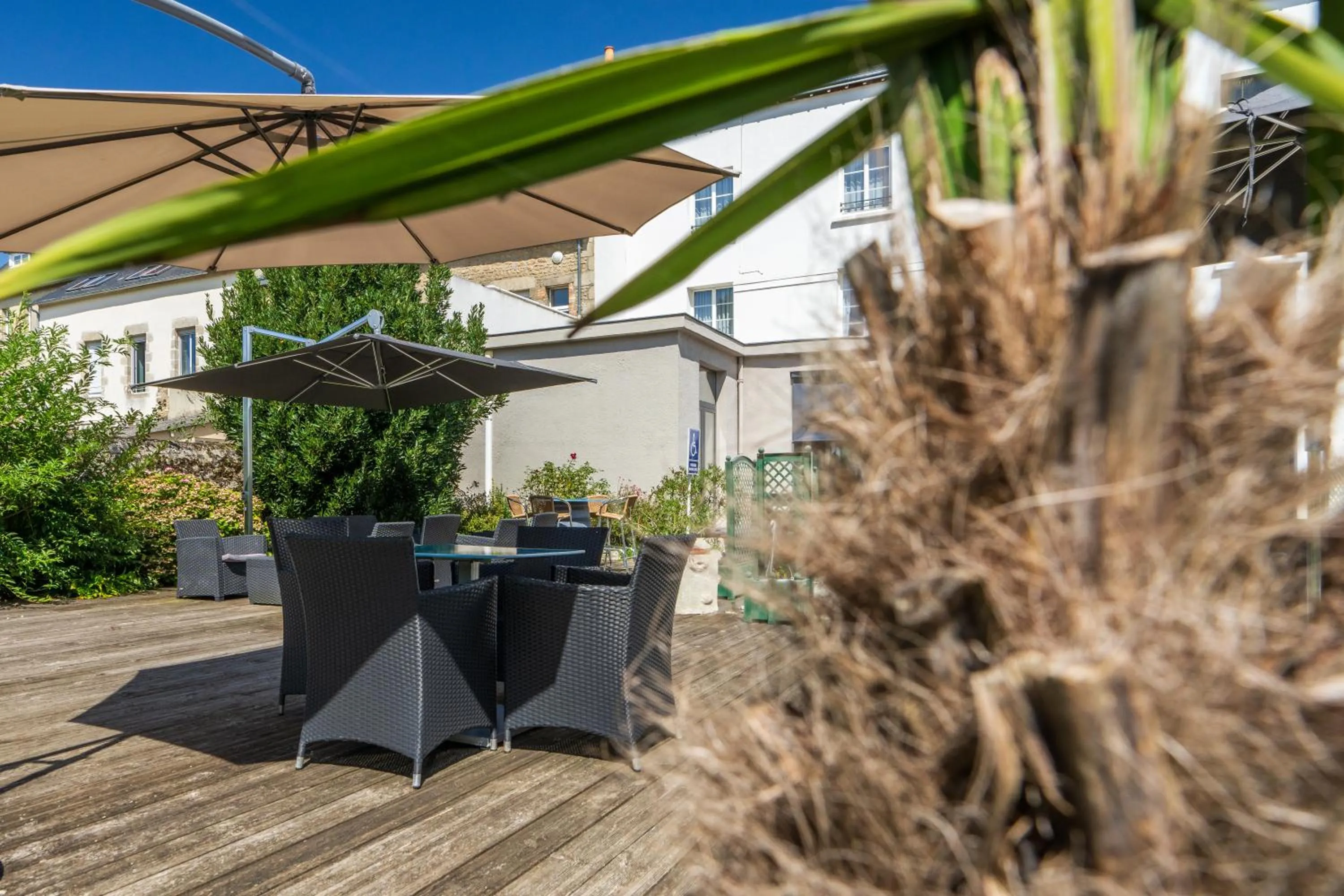 Patio in Hotel des Ducs