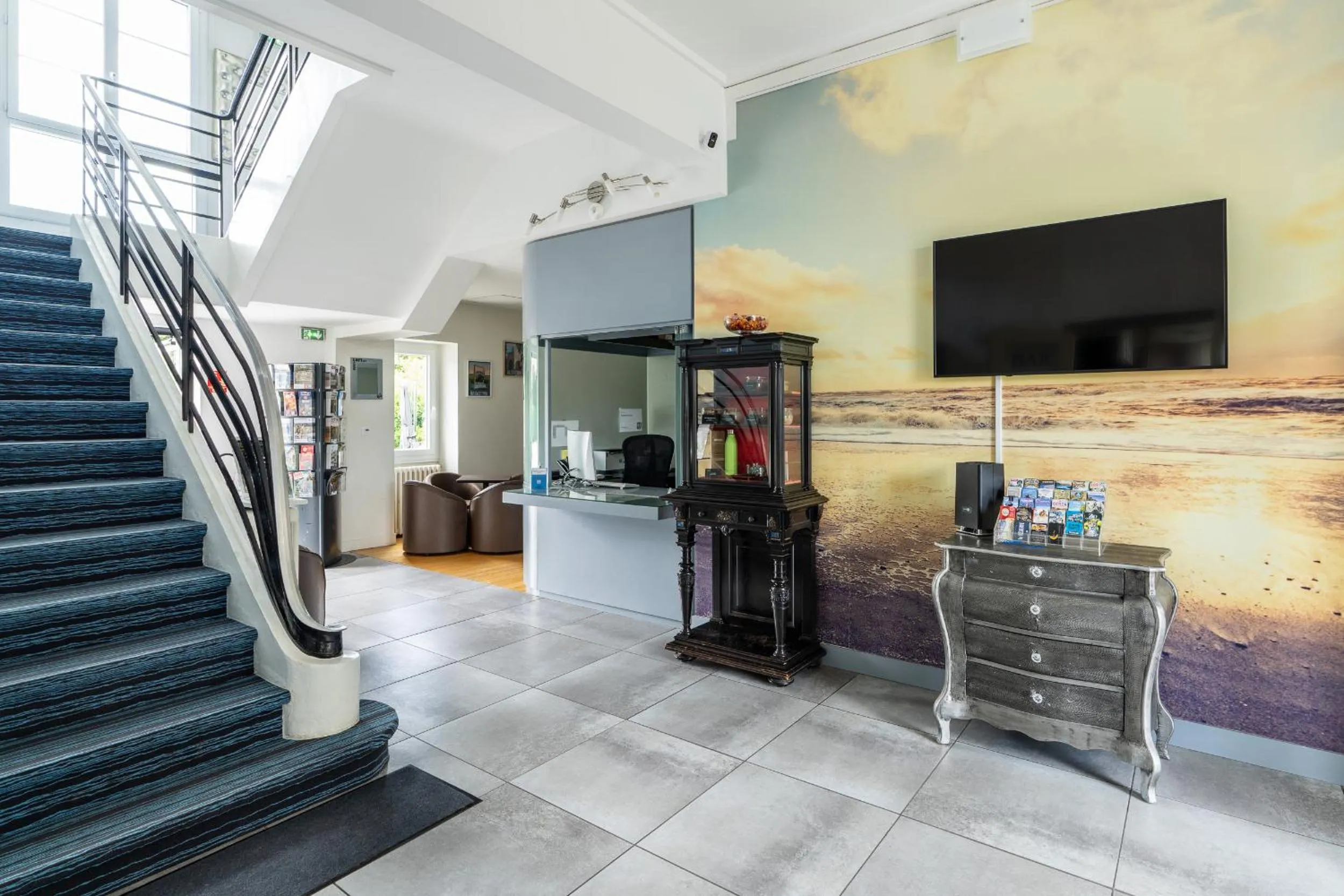 Lobby or reception in Hotel des Ducs