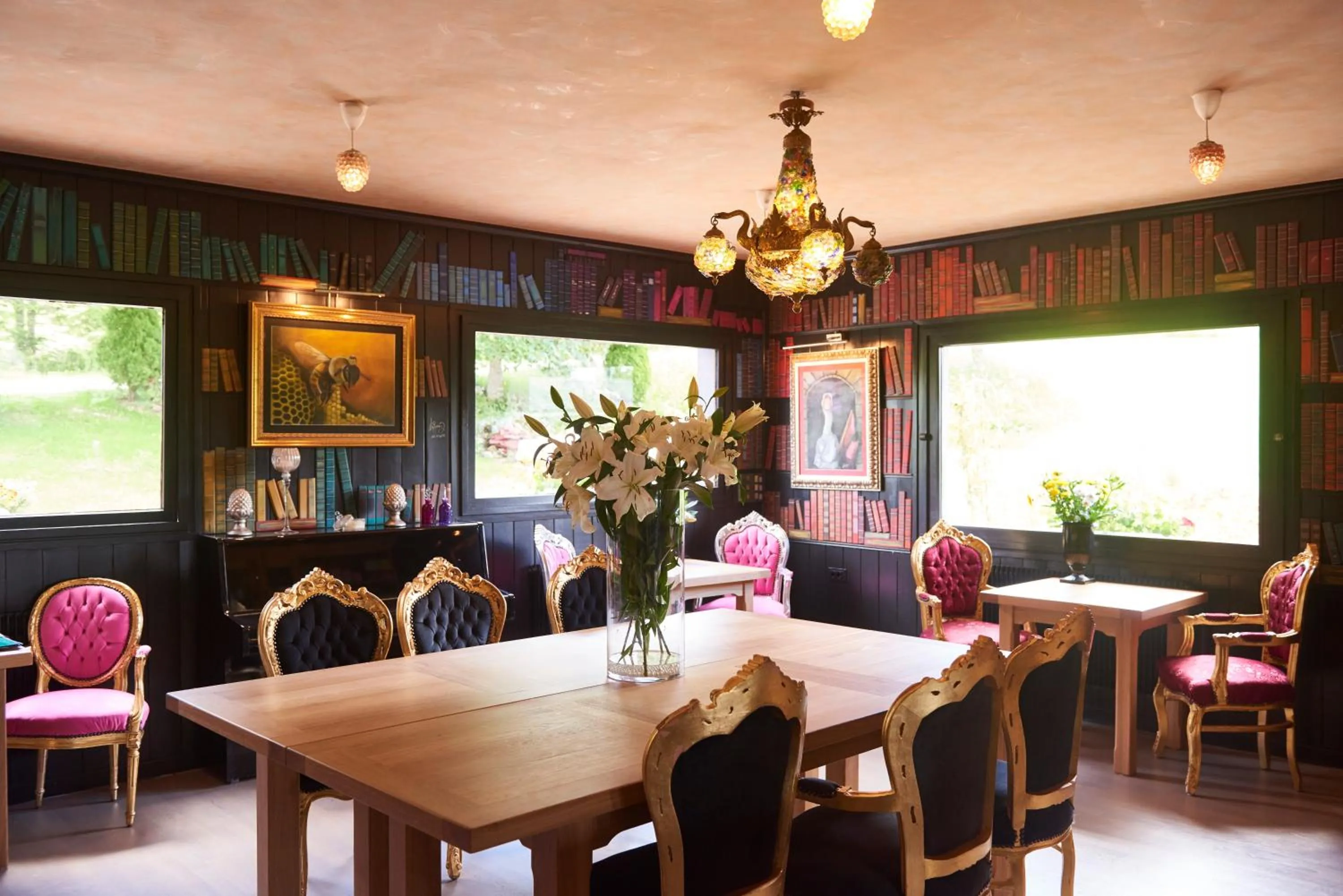 Restaurant/places to eat in Hôtel Le Manoir des Montagnes