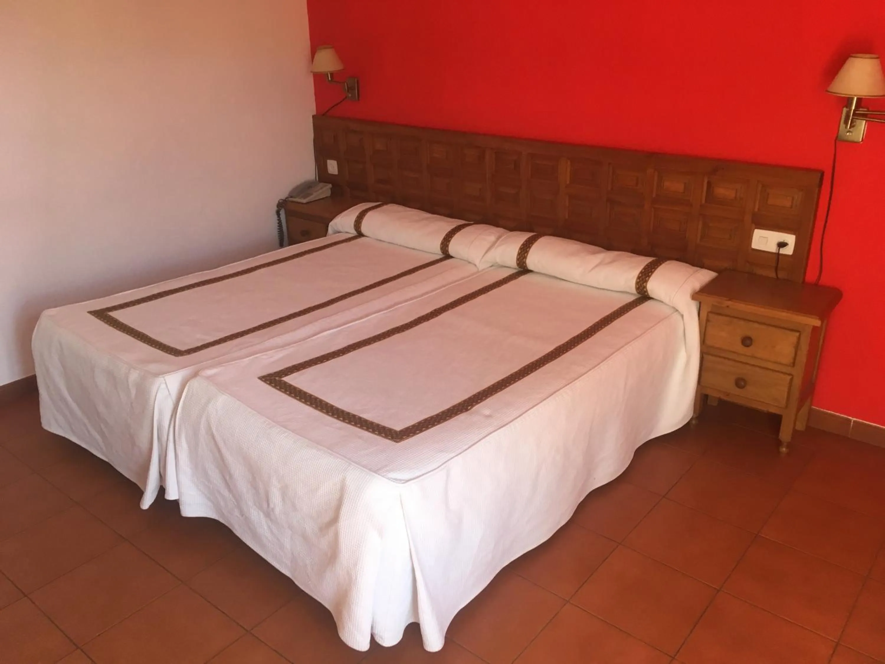 Bed in Hotel Hispanidad