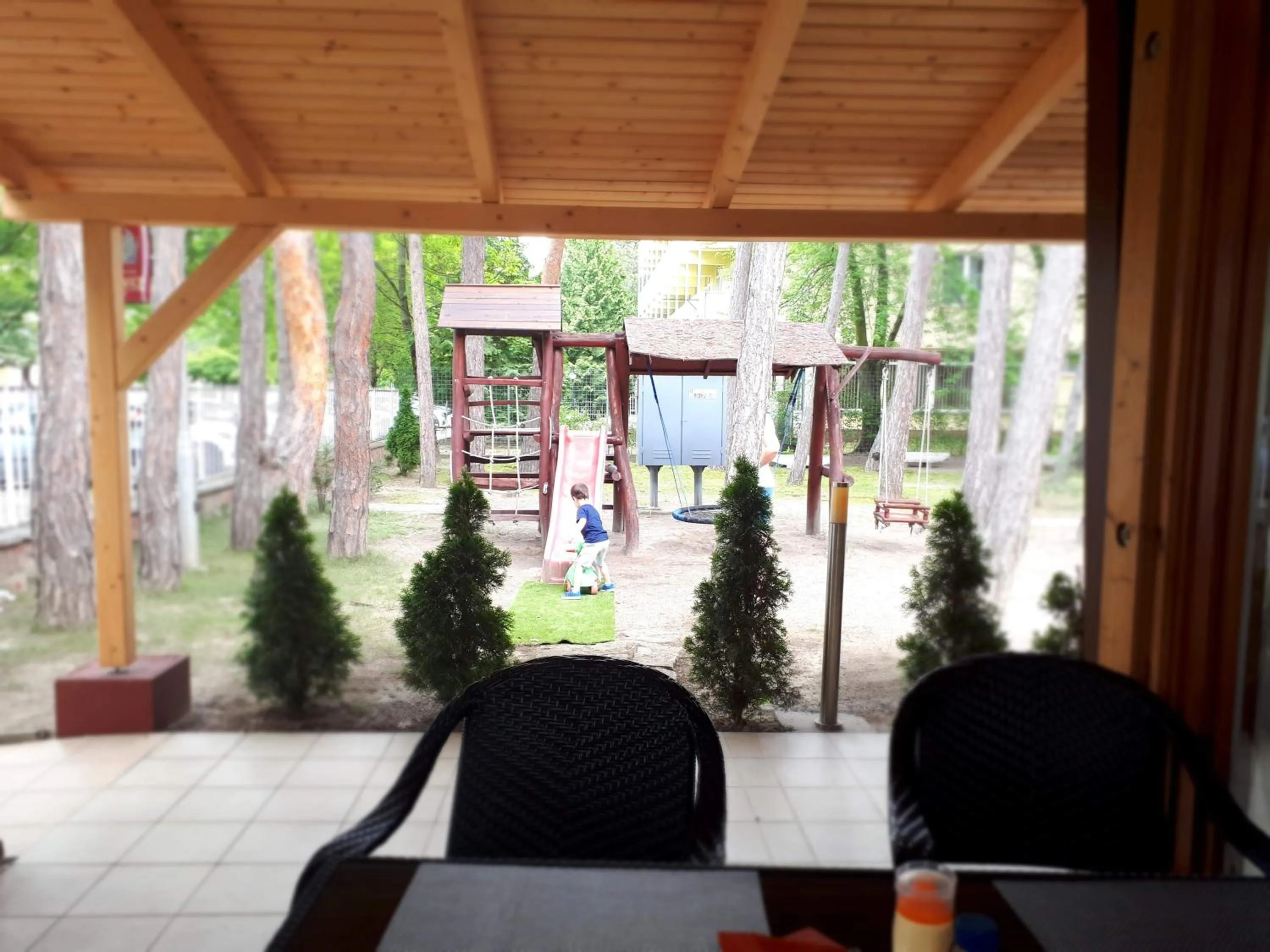 Children play ground in Hotel Korona