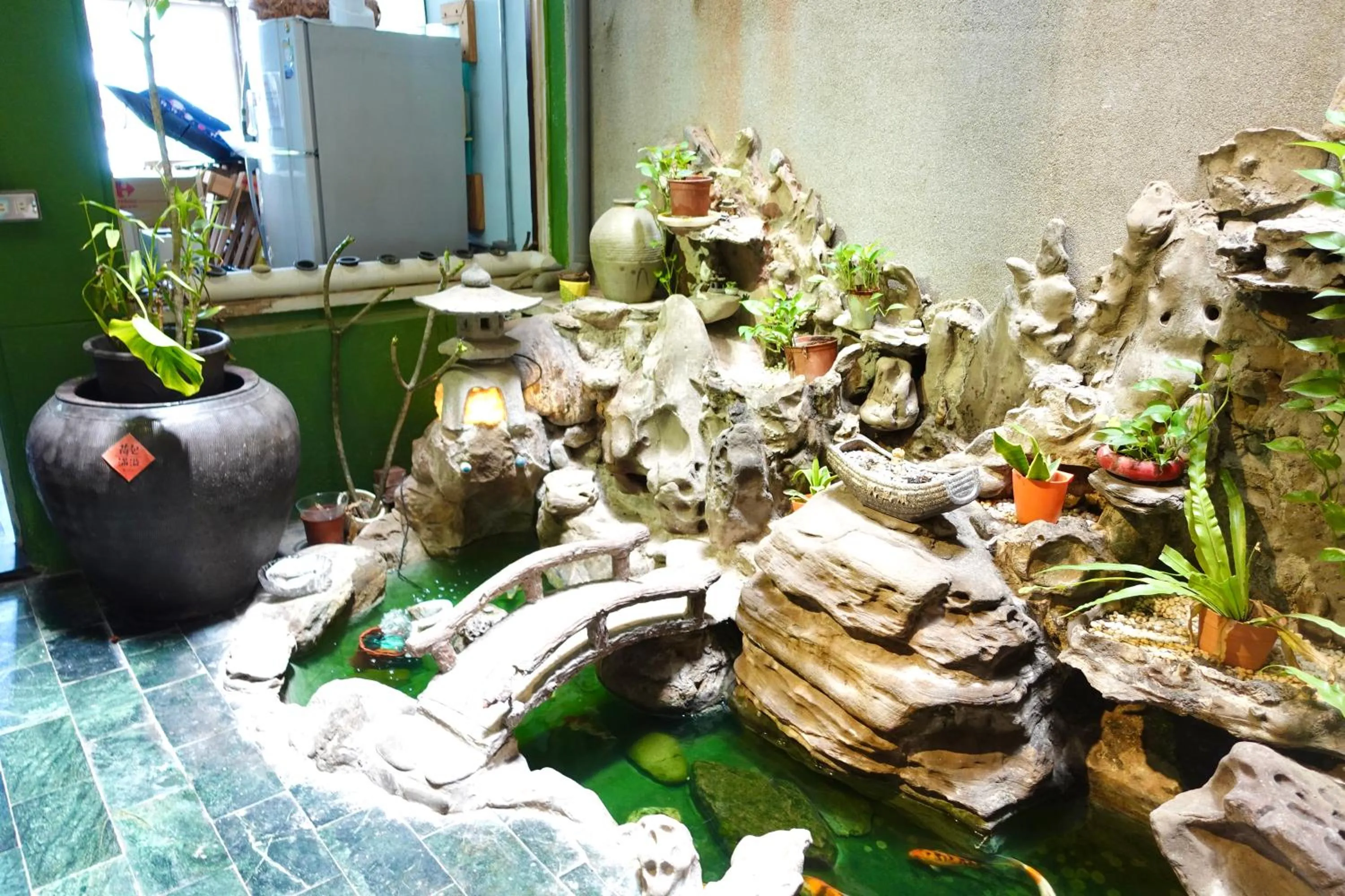 Garden in Fuqi Hostel - Yuanqi