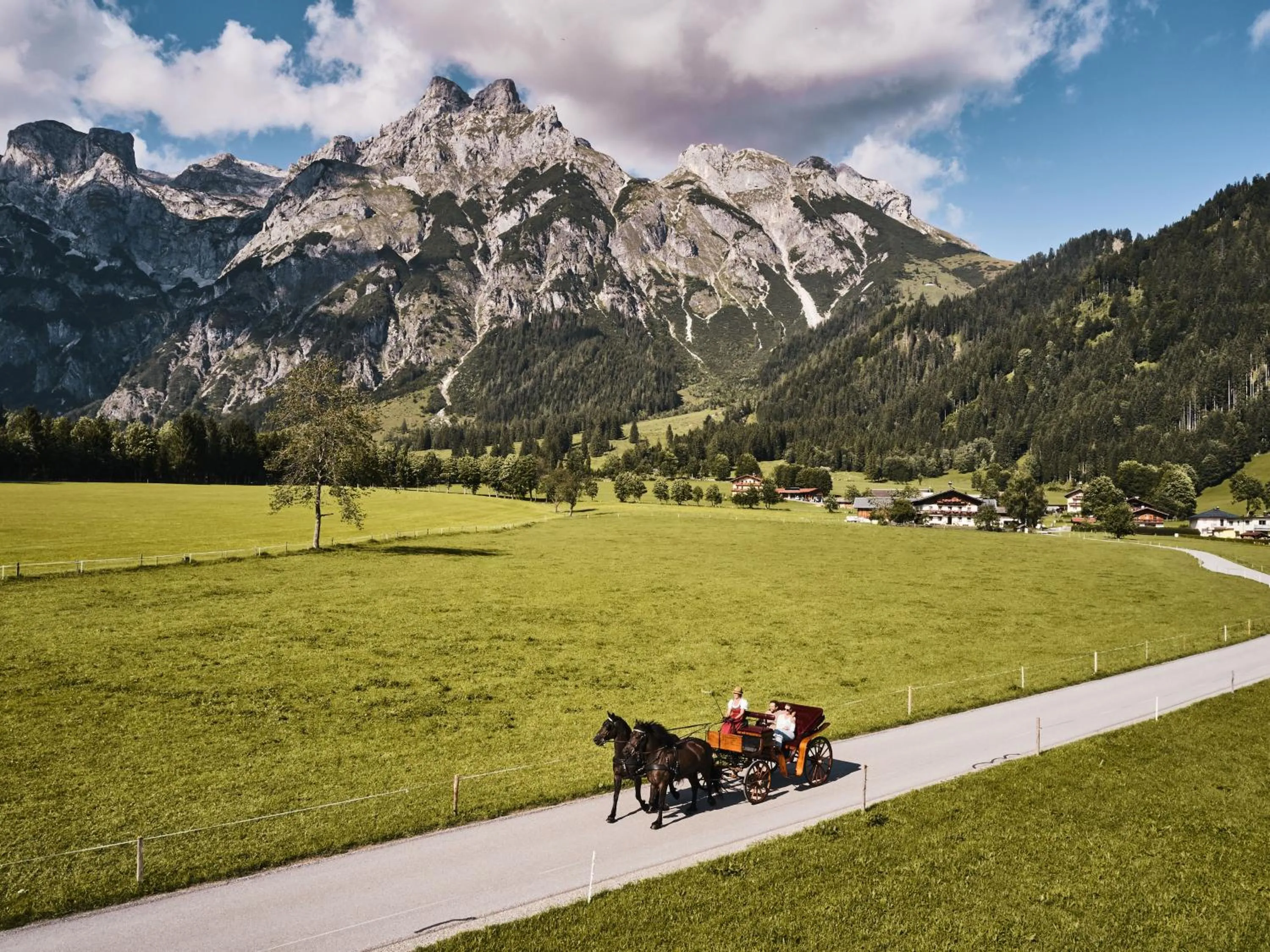 Natural landscape in aja Bergresort Werfenweng