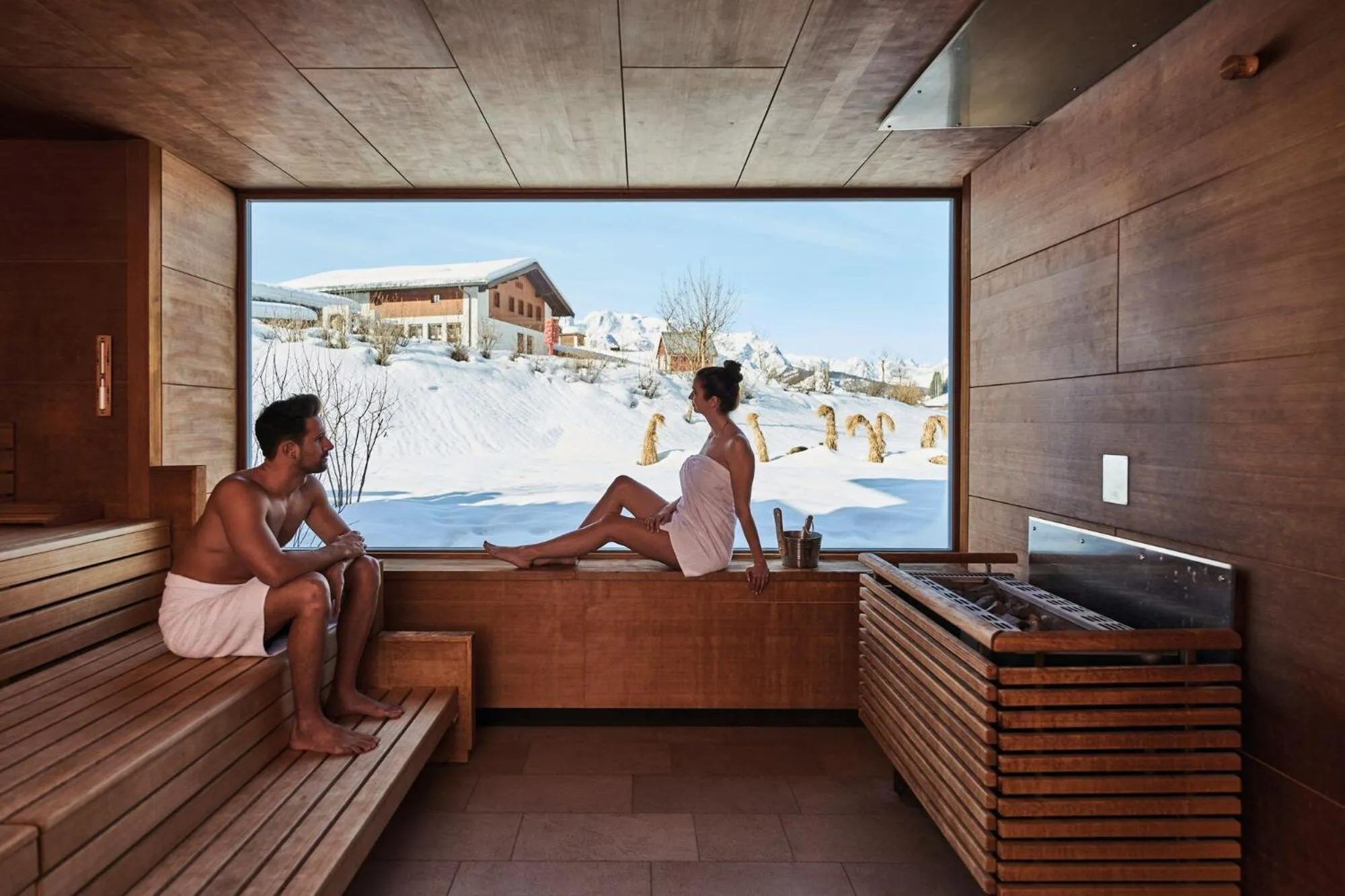 Sauna in aja Bergresort Werfenweng