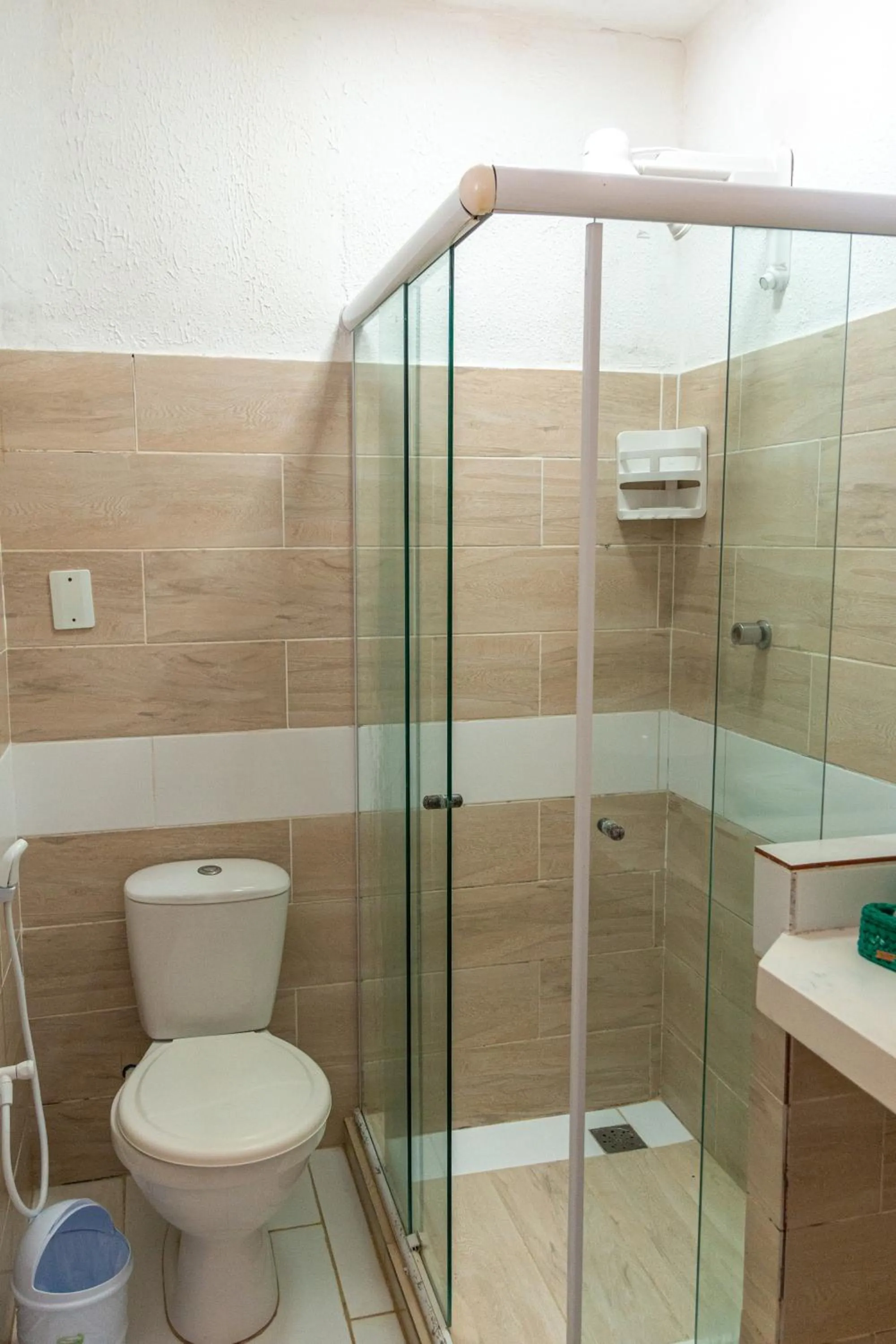 Shower in Pousada La Bella Luna