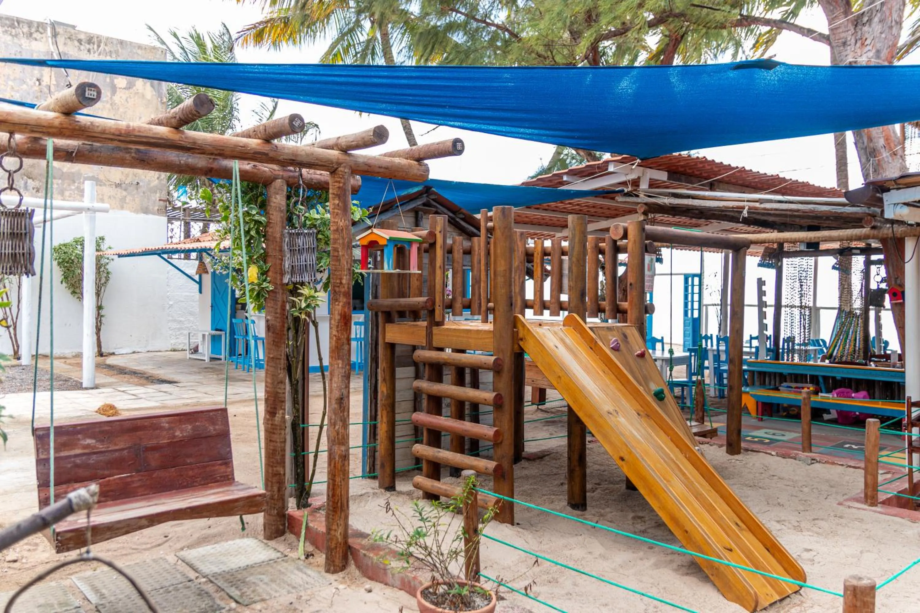 Children play ground in Pousada La Bella Luna