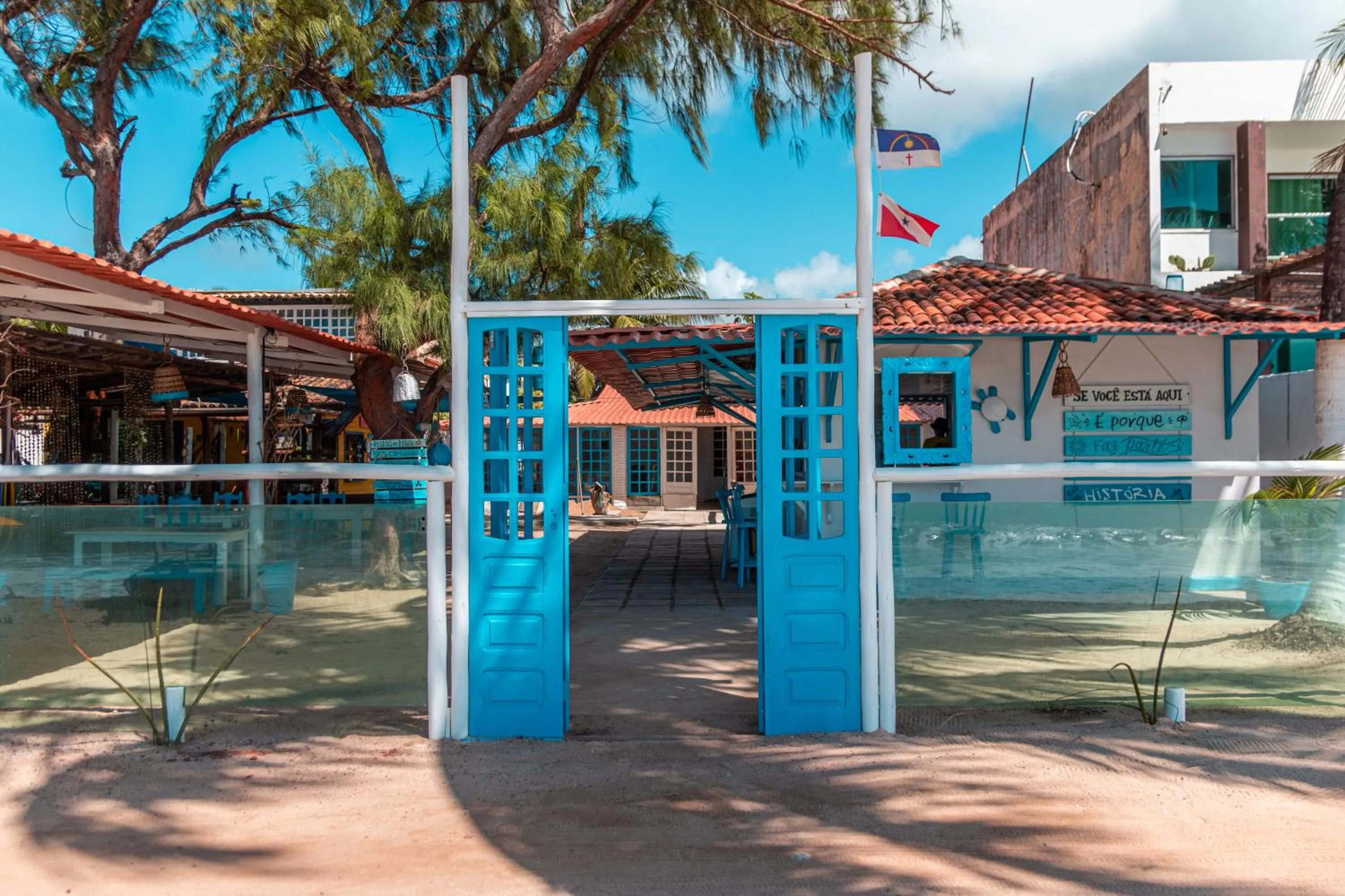 Property building in Pousada La Bella Luna