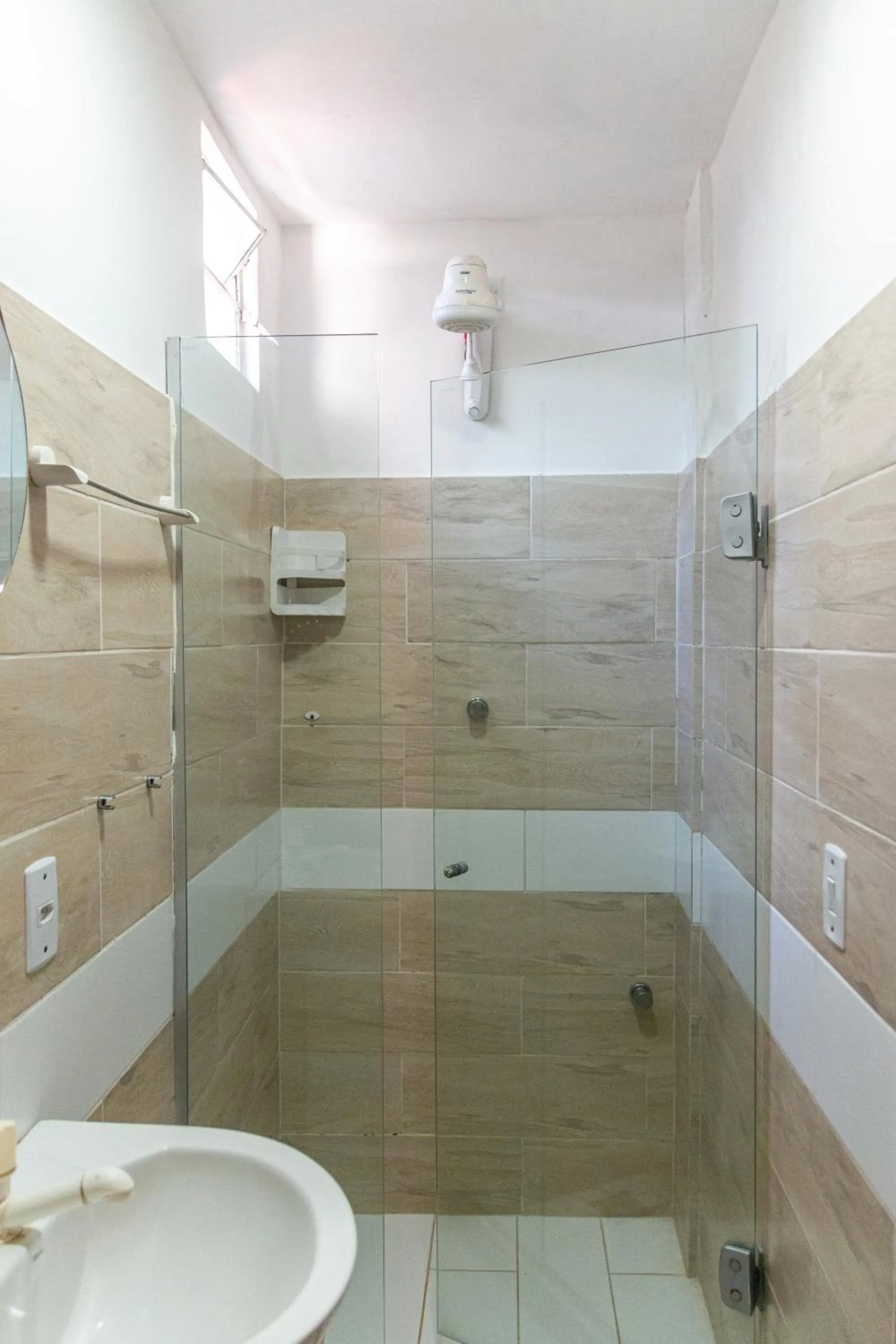 Shower in Pousada La Bella Luna