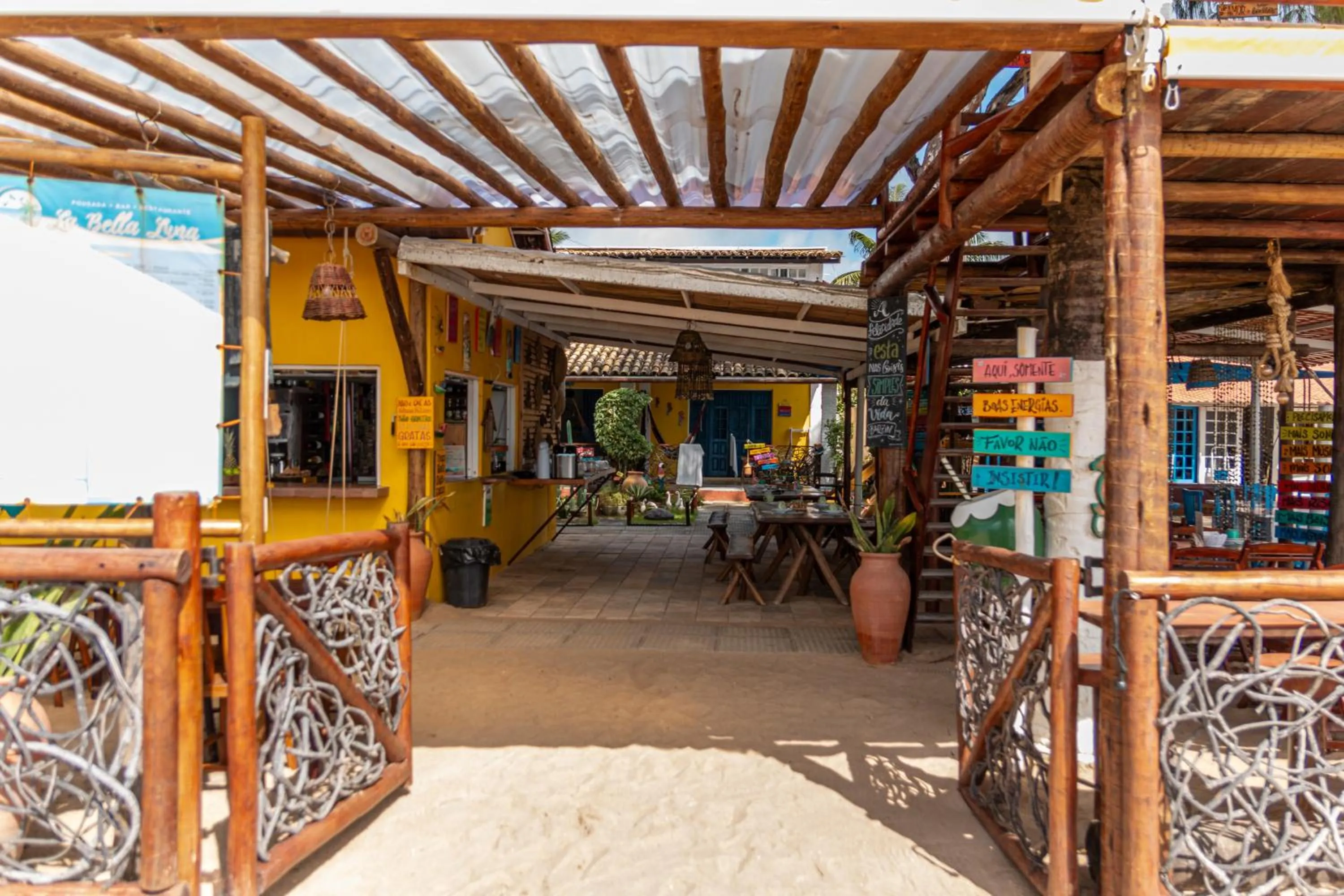 Property building in Pousada La Bella Luna