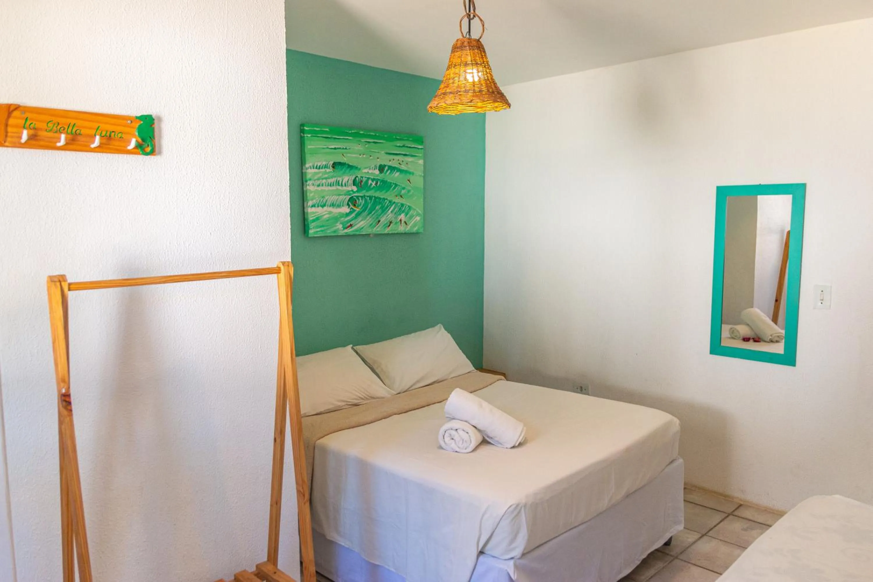 Bedroom, Bed in Pousada La Bella Luna