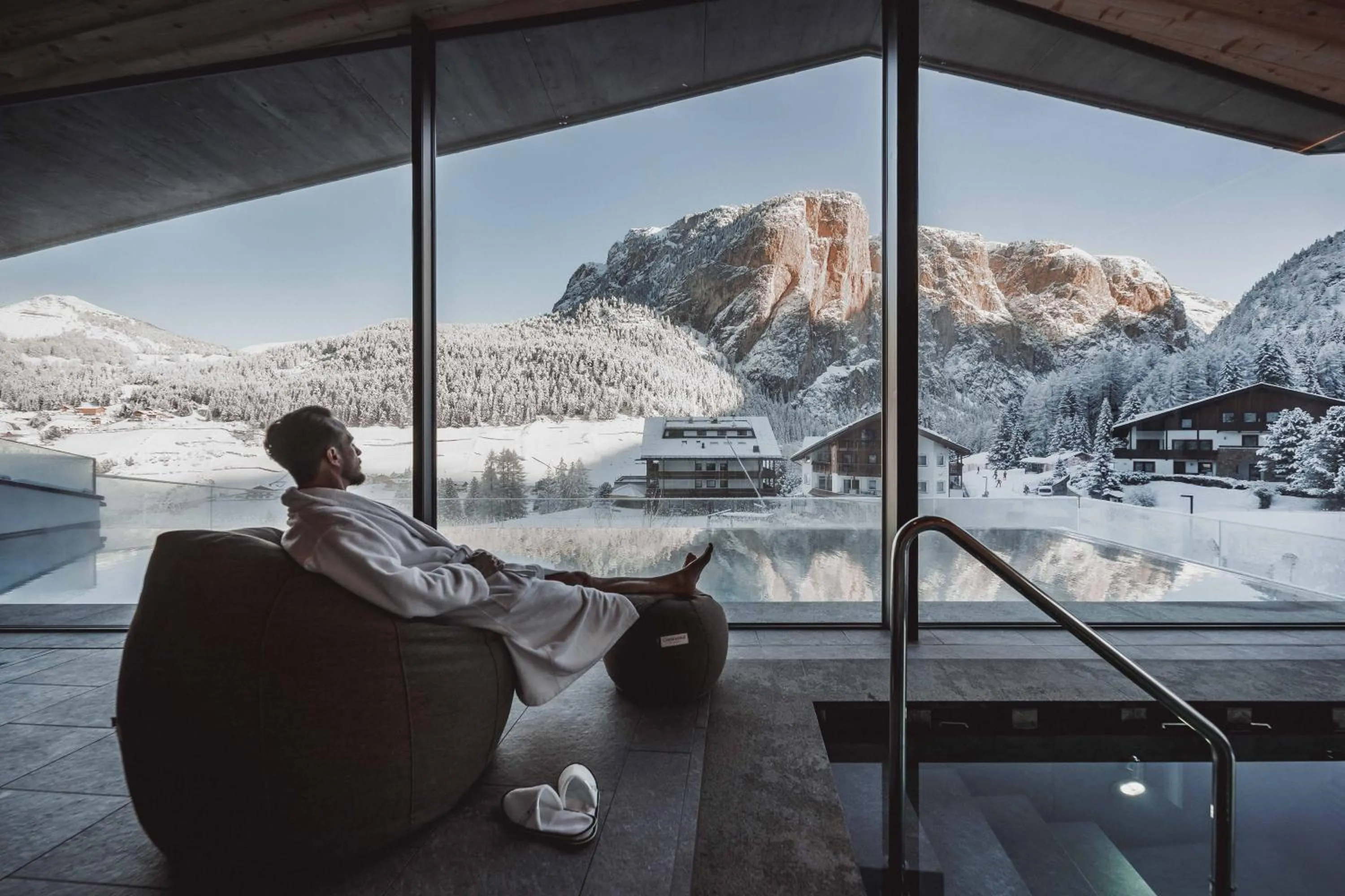 Winter in Hotel Continental Dolomites