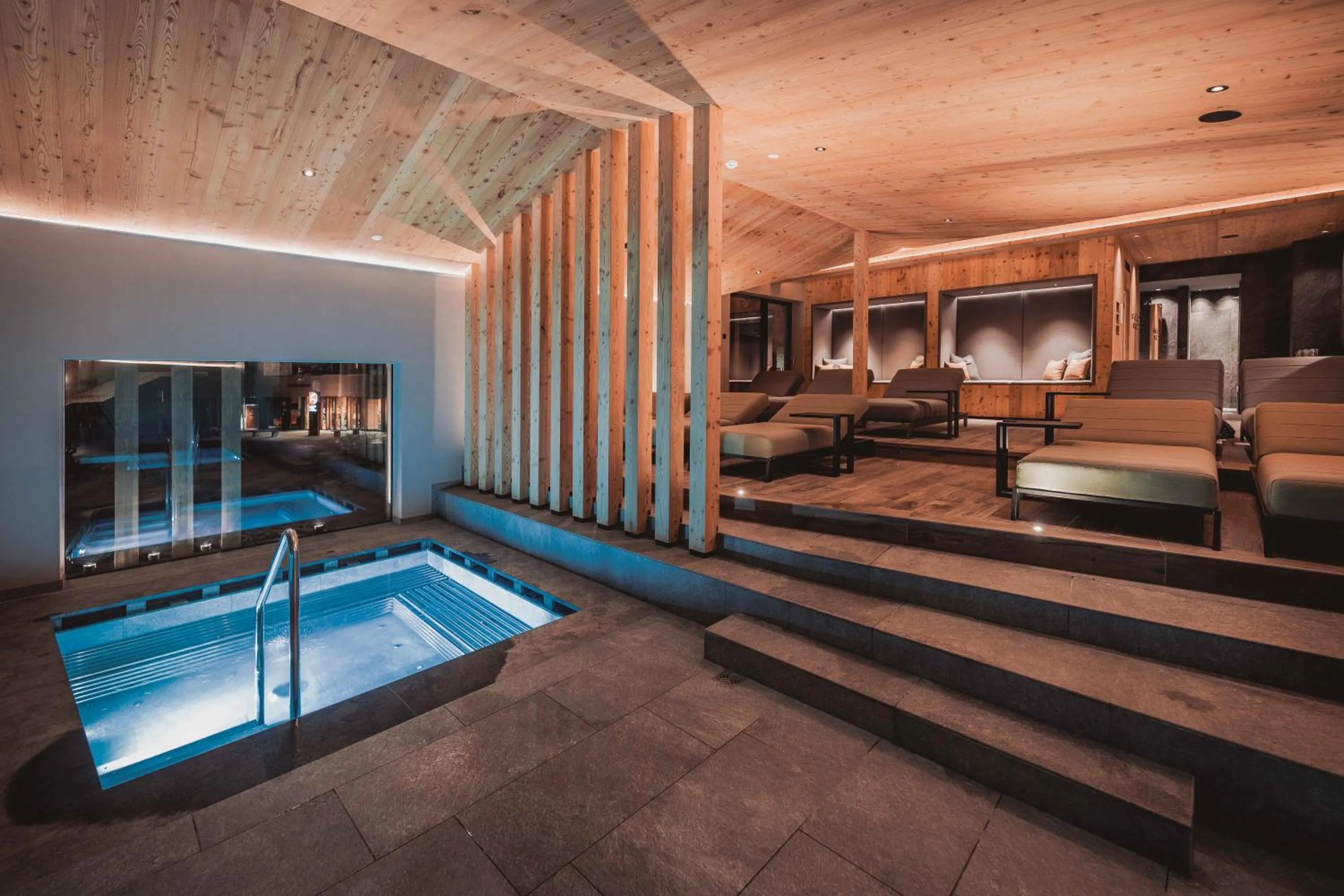 Spa and wellness centre/facilities in Hotel Continental Dolomites