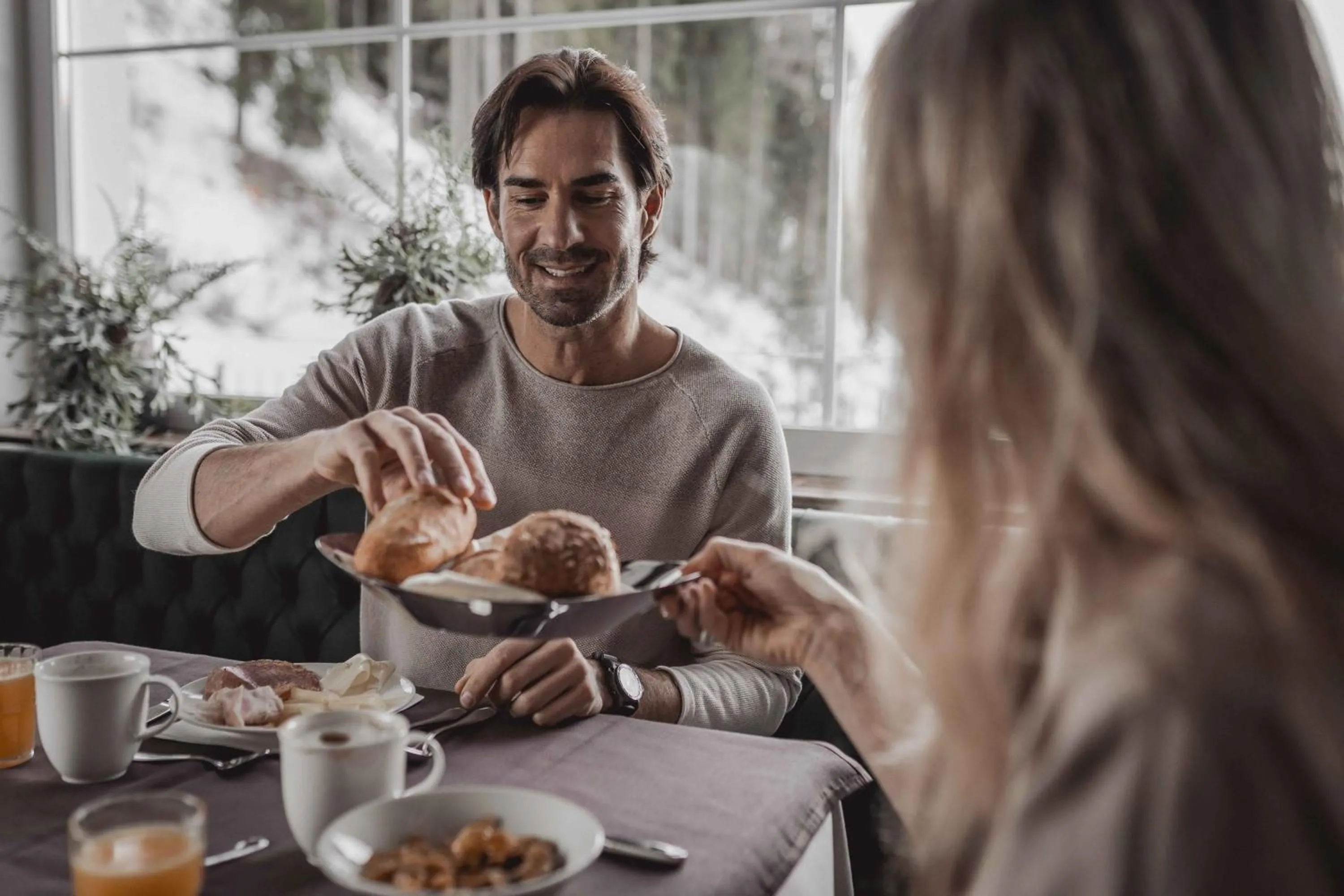 Breakfast in Hotel Continental Dolomites