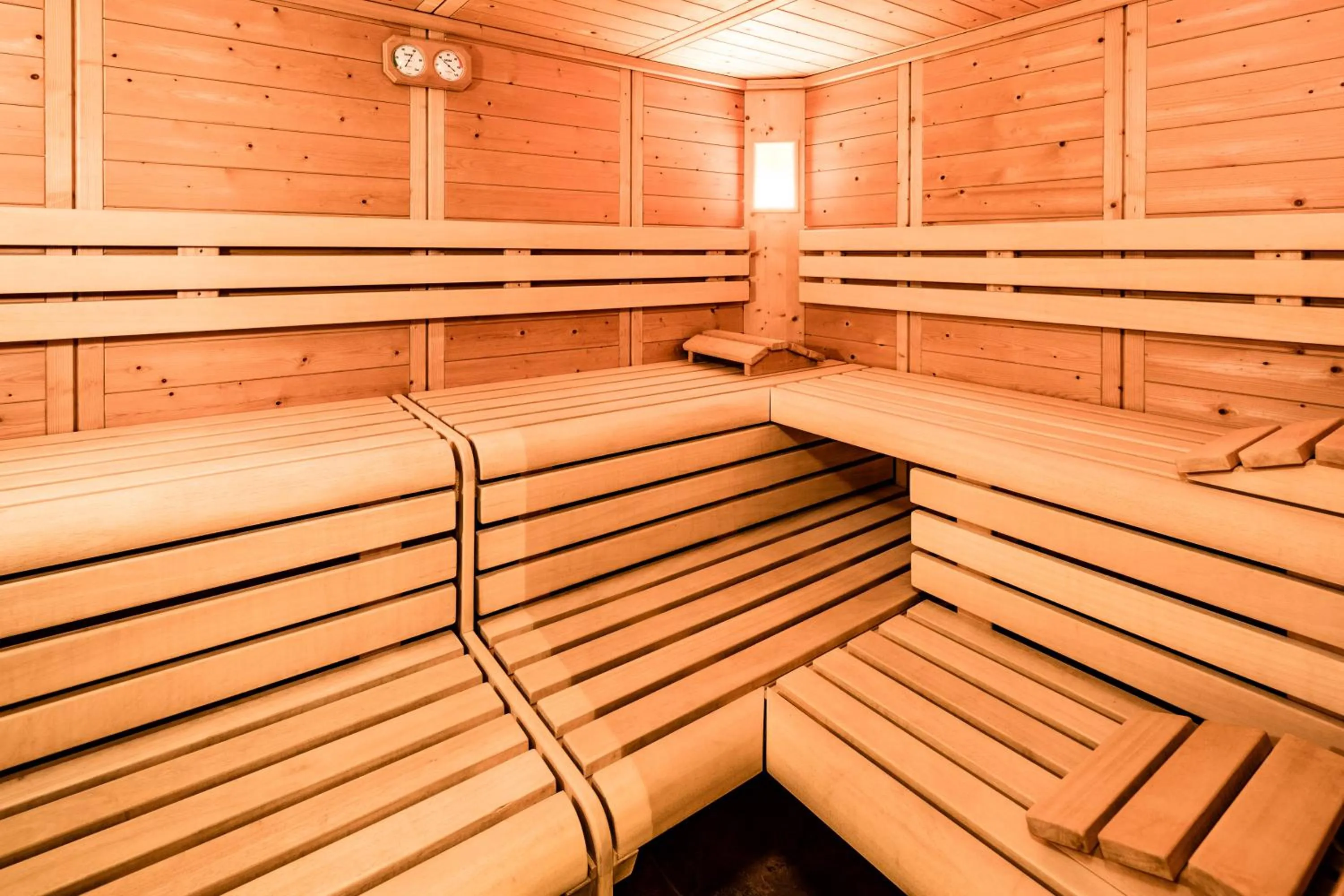 Sauna in Hotel Continental Dolomites