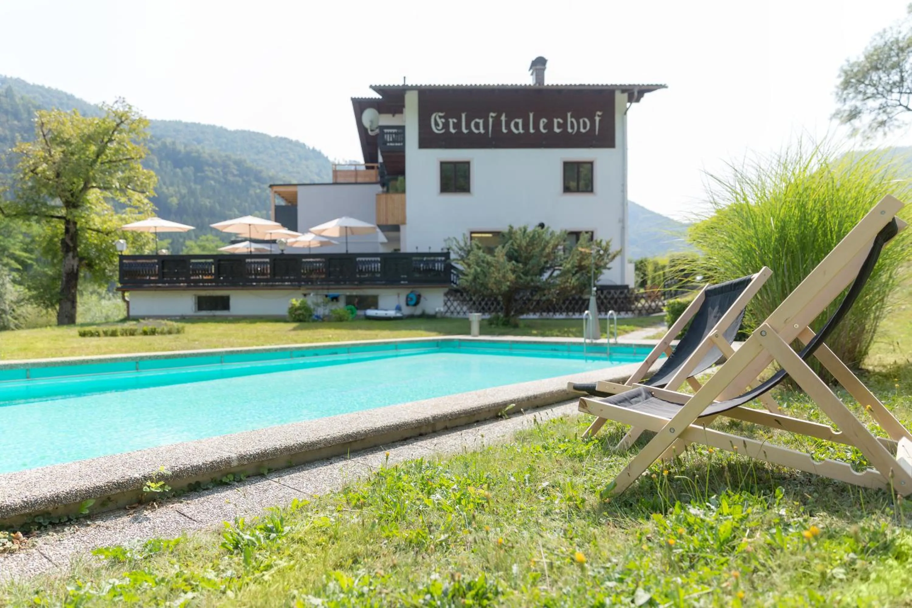 Swimming pool in Gasthof Erlauftalerhof