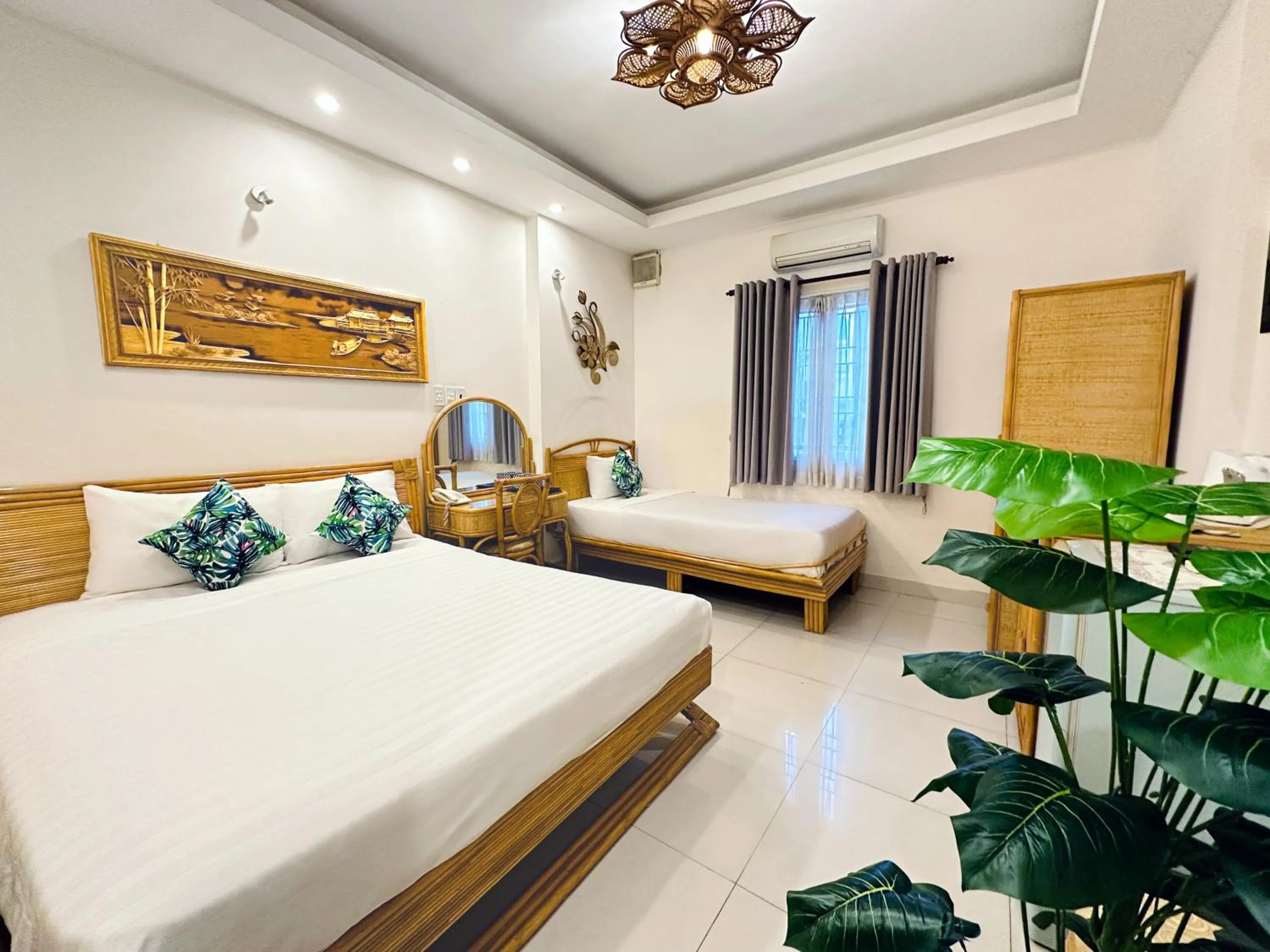 Bedroom, Bed in Calmette Hotel 151 - Ben Thanh