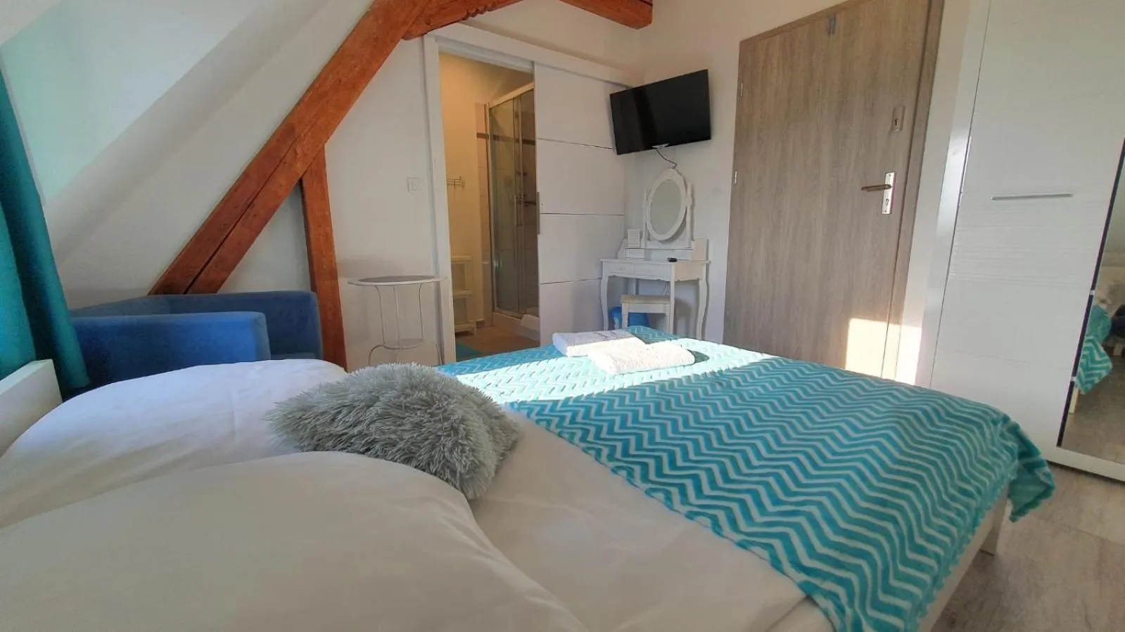 Photo of the whole room, Bed in Parkowy Kudowa