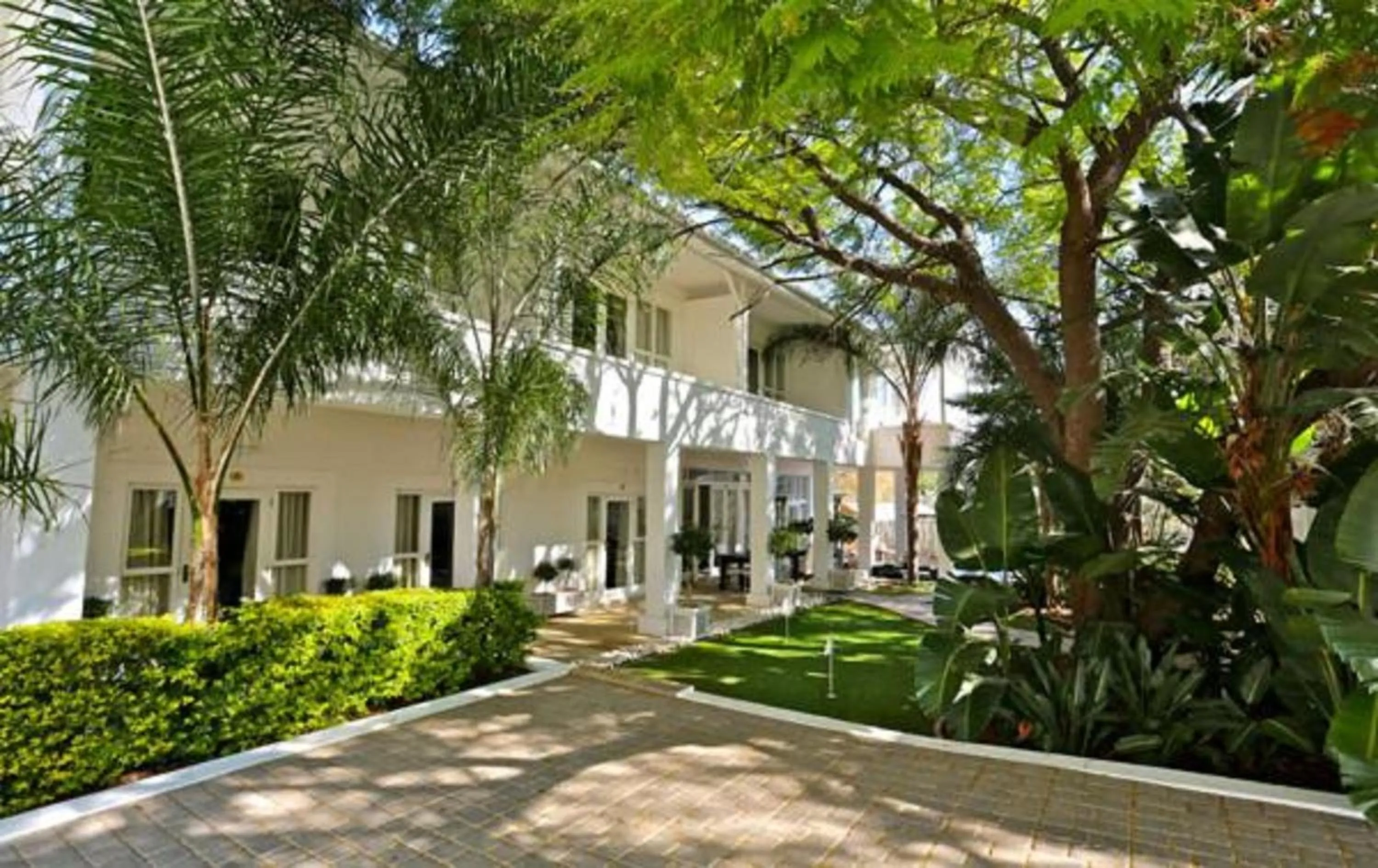 Garden in Belvedere Boutiqe Hotel