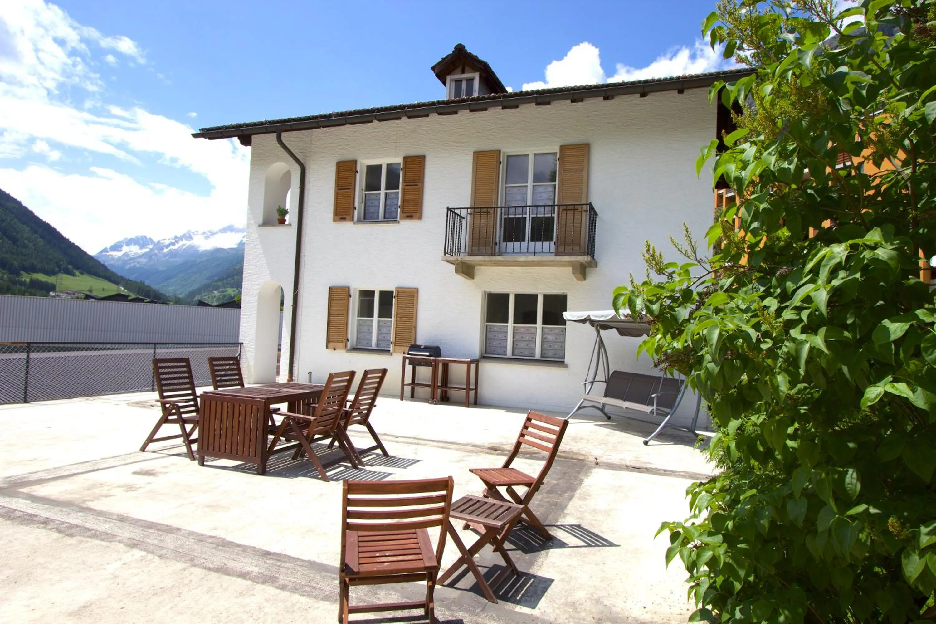 Balcony/Terrace in Chalet Cuore delle Alpi