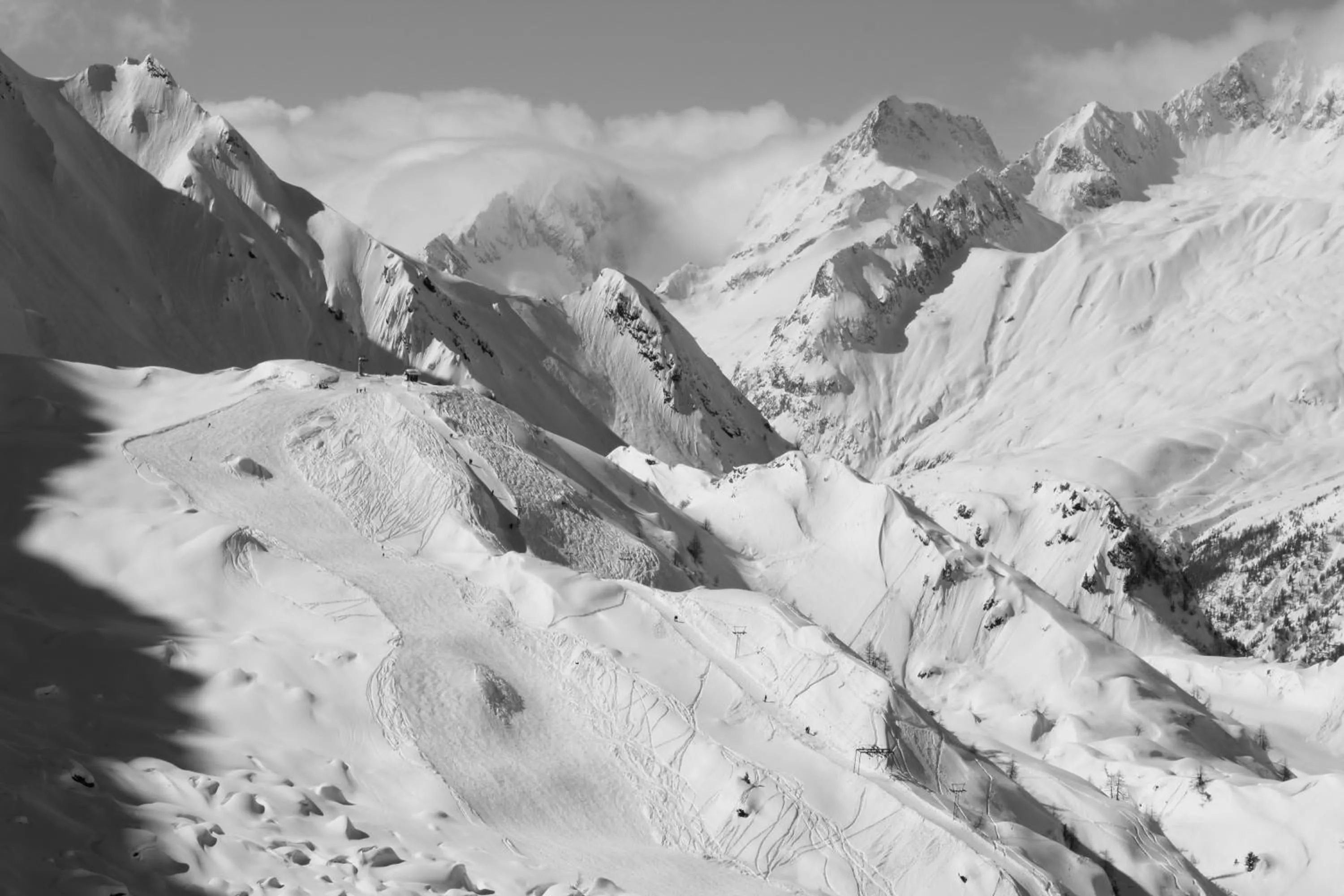 Natural landscape in Chalet Cuore delle Alpi