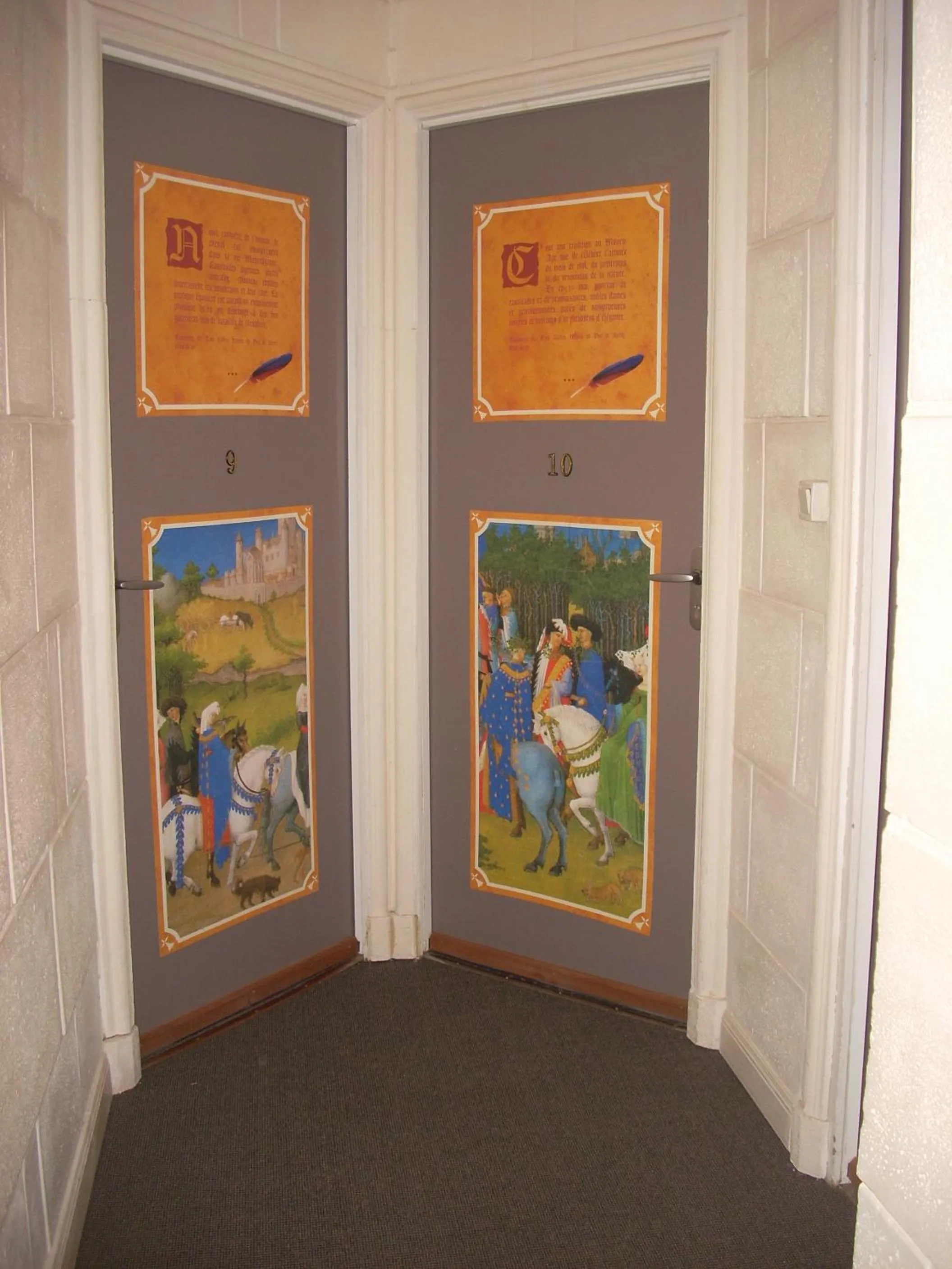 Decorative detail in Hotel du Château