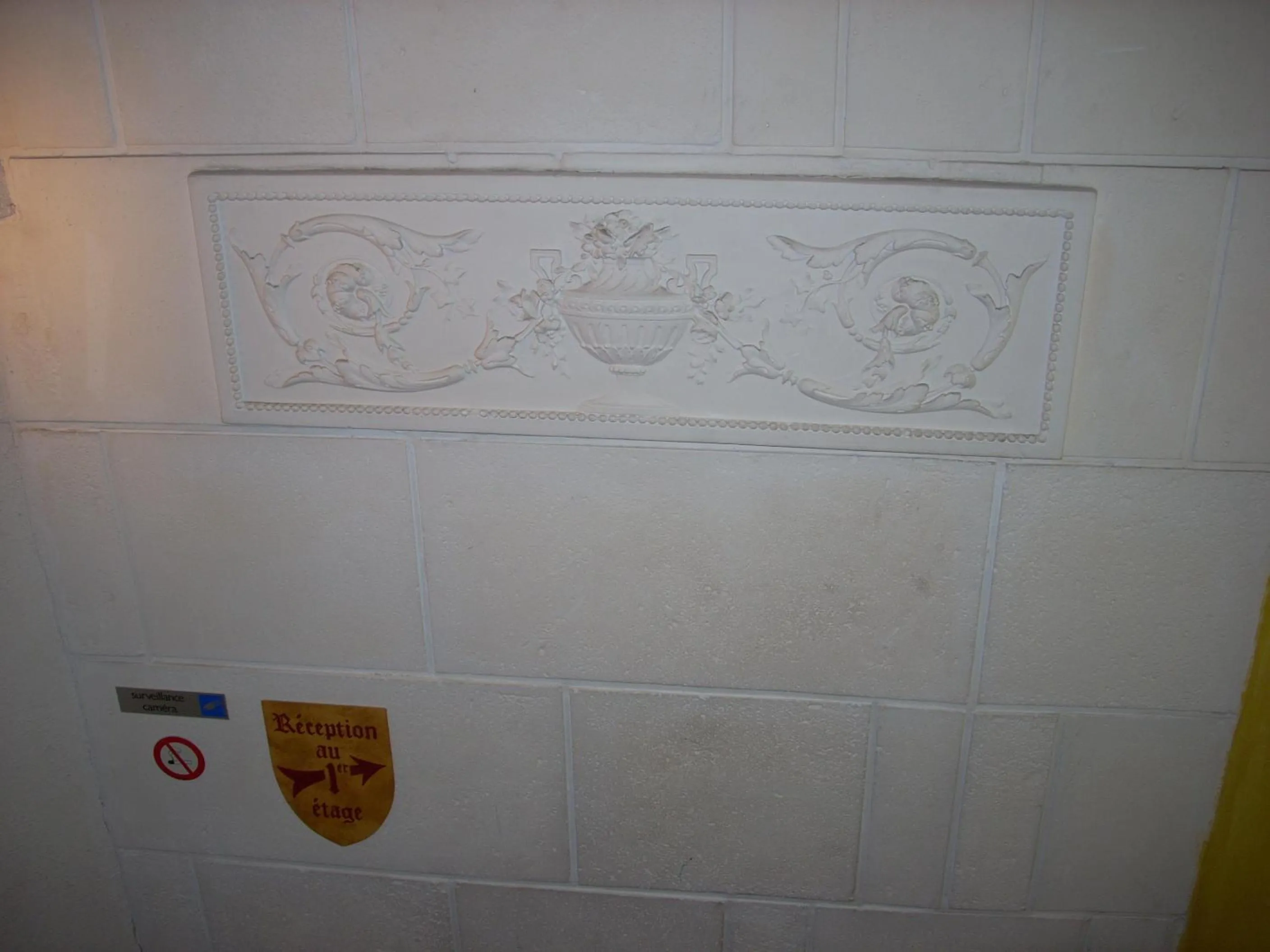 Decorative detail in Hotel du Château