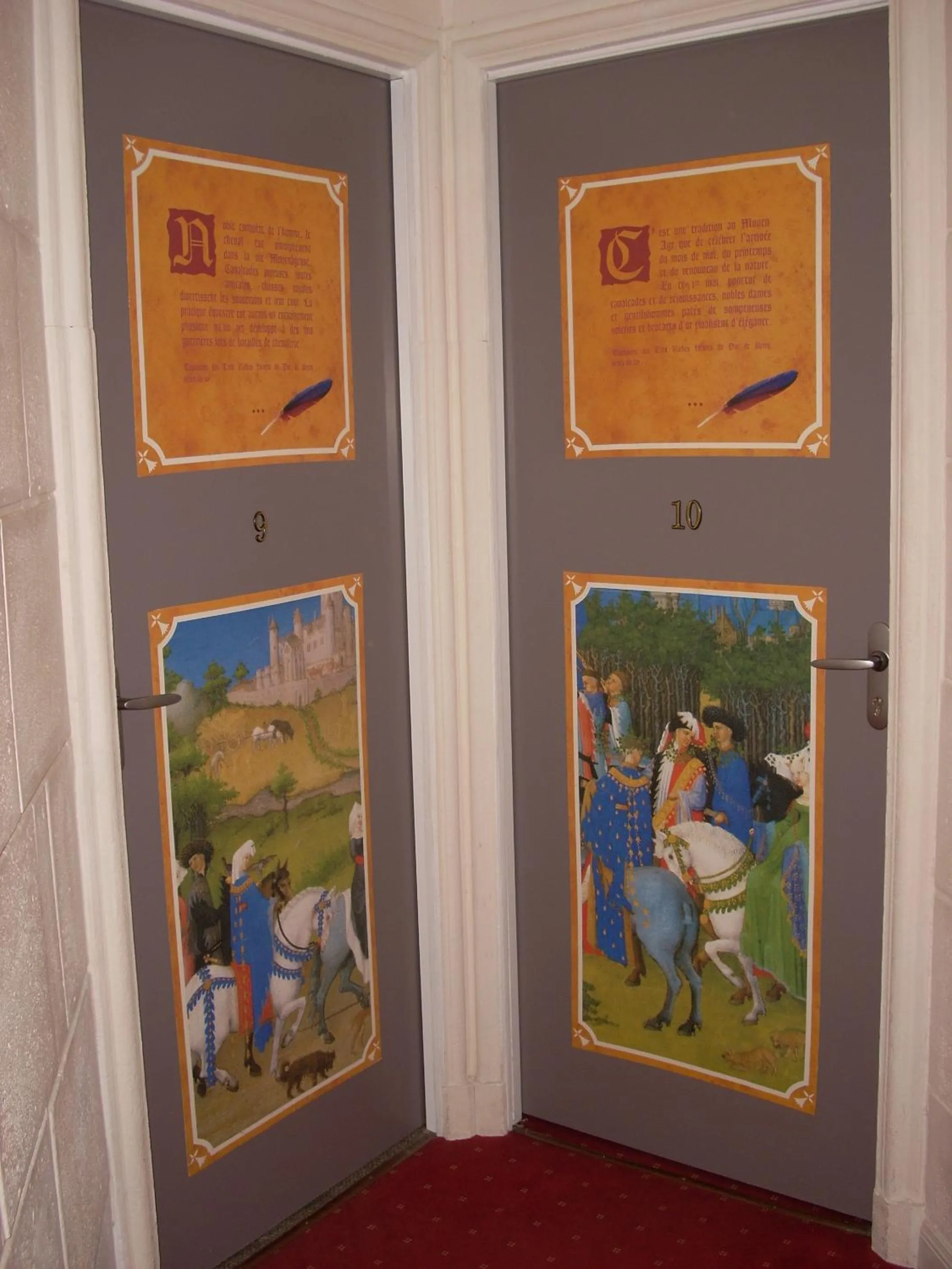 Decorative detail in Hotel du Château