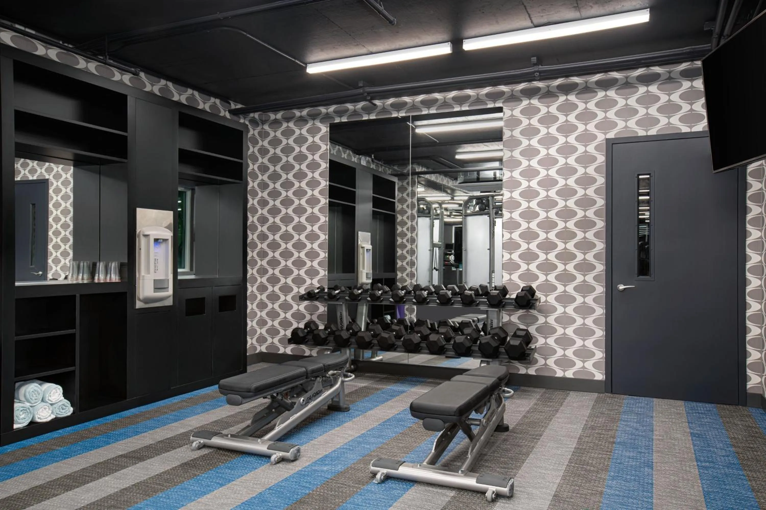 Fitness centre/facilities in Aloft Delray Beach
