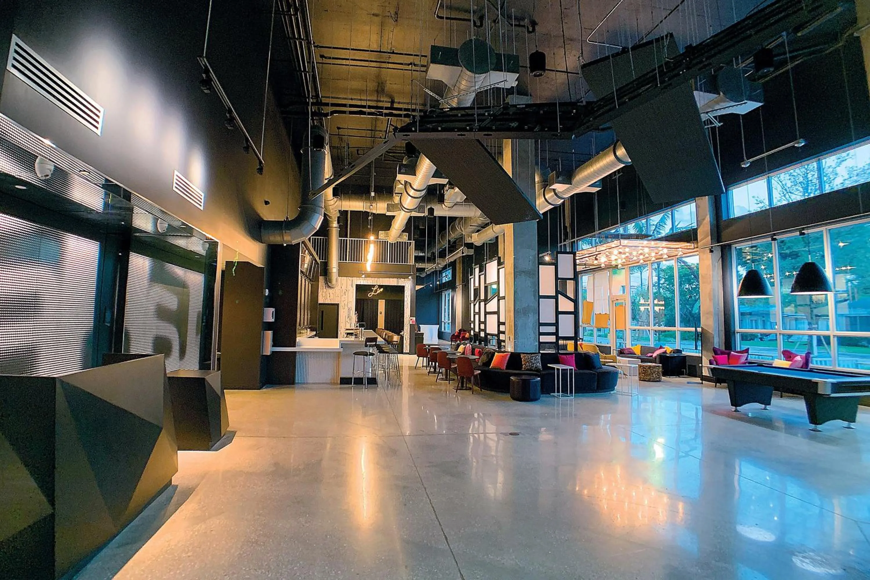 Lobby or reception in Aloft Delray Beach