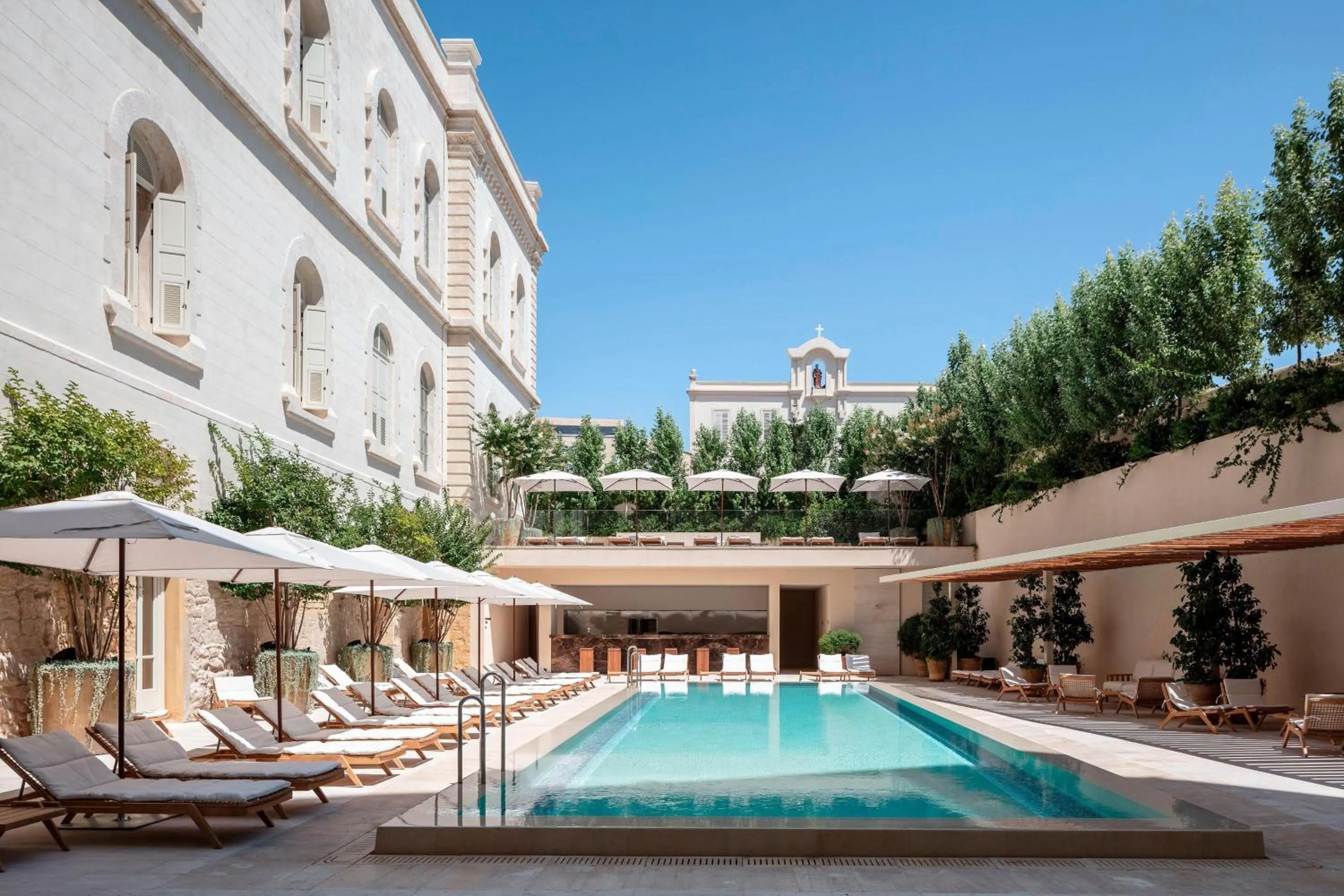 Swimming pool in The Jaffa - Fattal Limited Edition