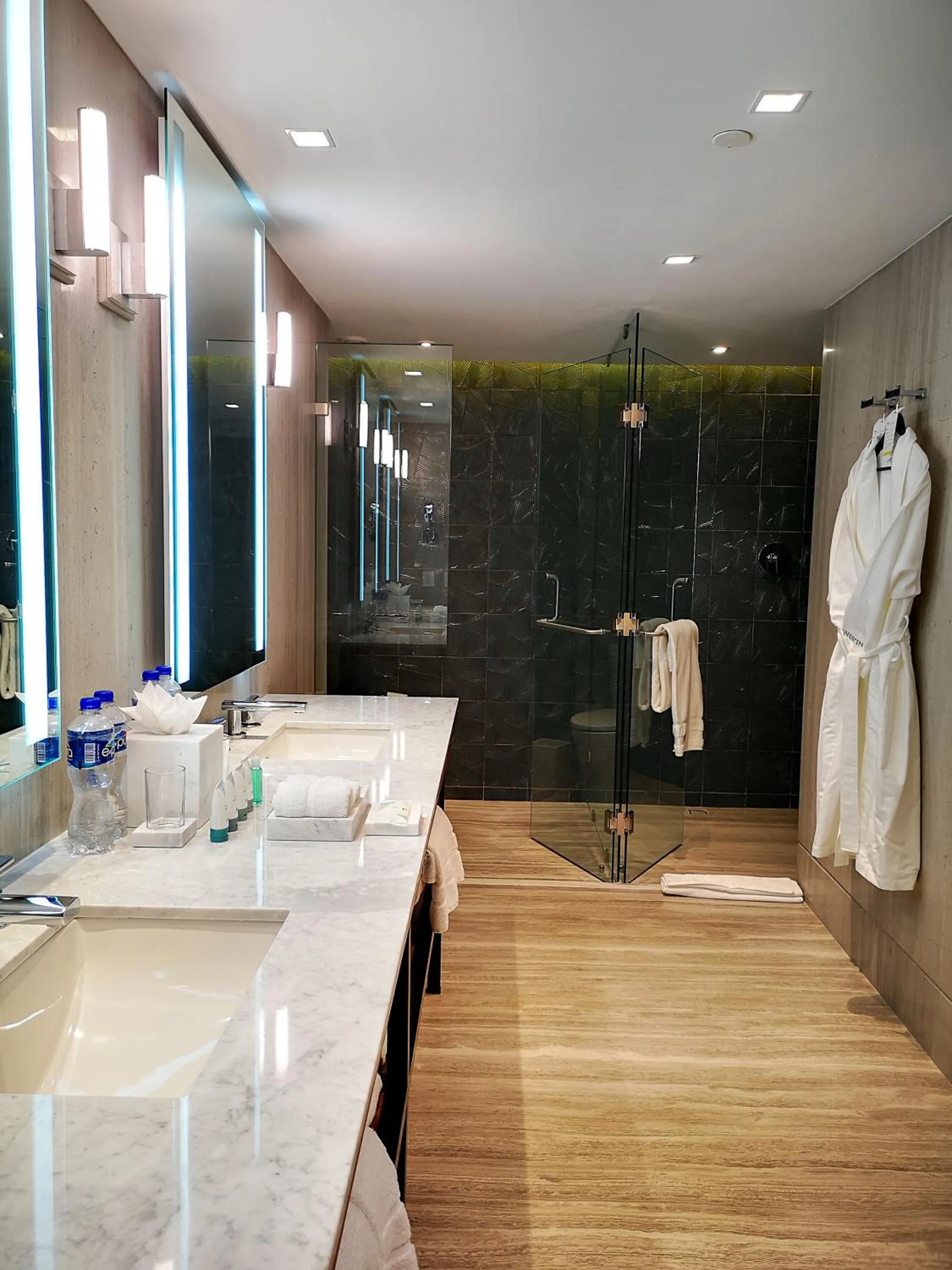 Shower in The Westin Monterrey Valle