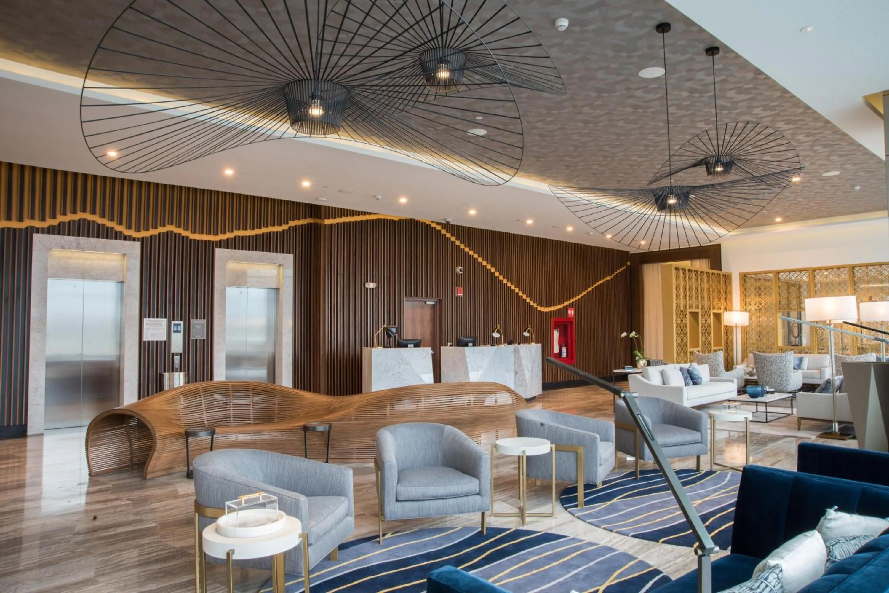 Lounge or bar in The Westin Monterrey Valle