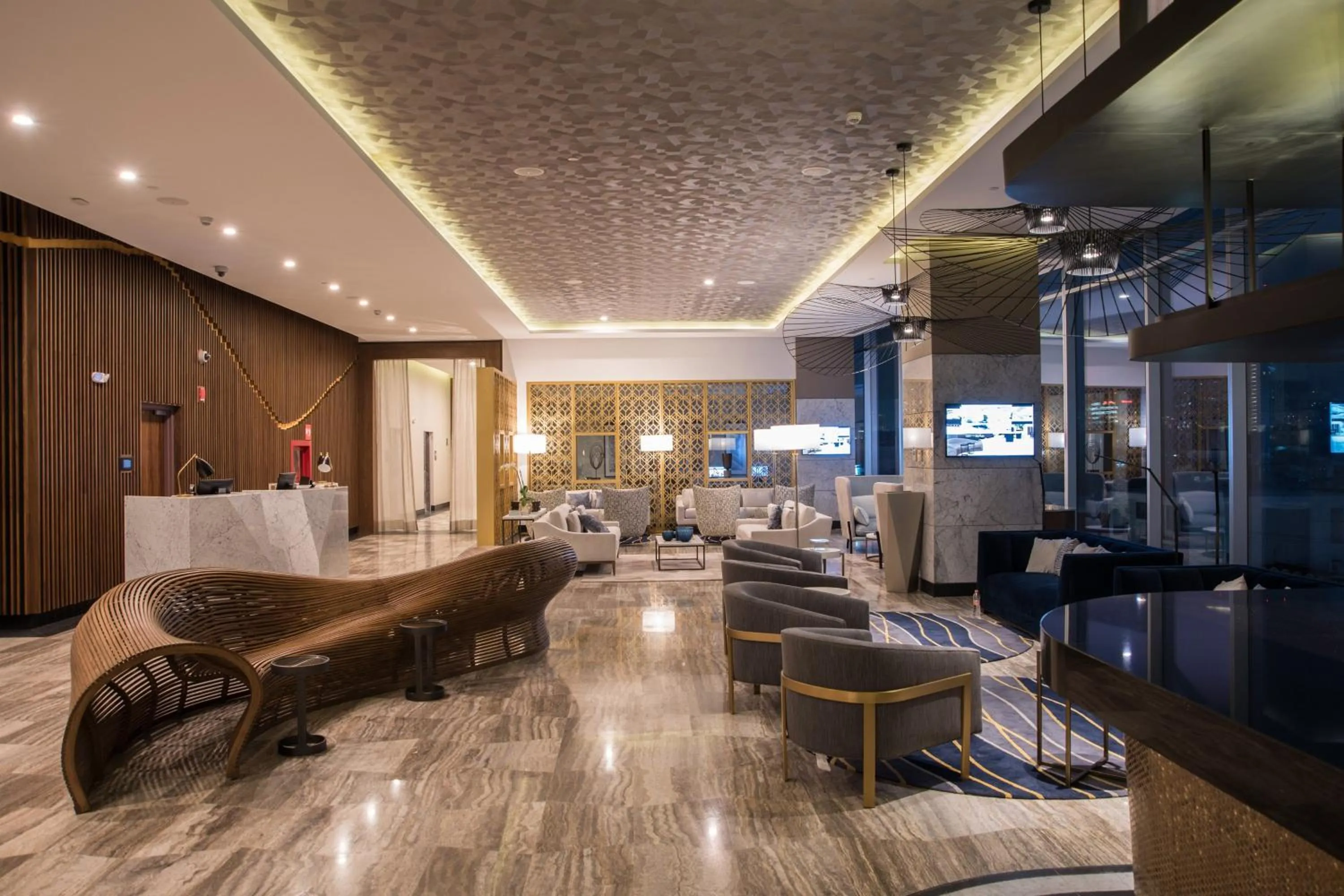 Lobby or reception in The Westin Monterrey Valle