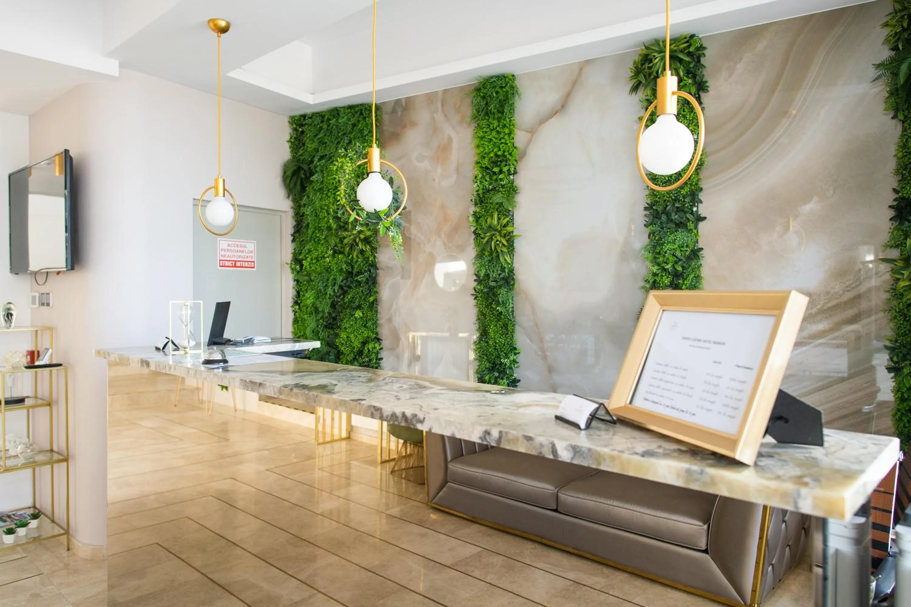 Lobby or reception in Hotel Manor