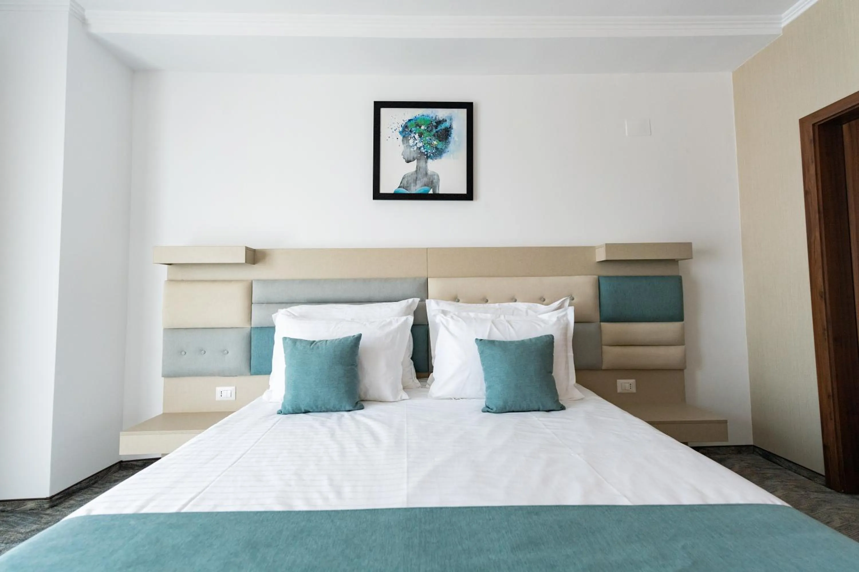 Bedroom, Bed in Hotel Manor