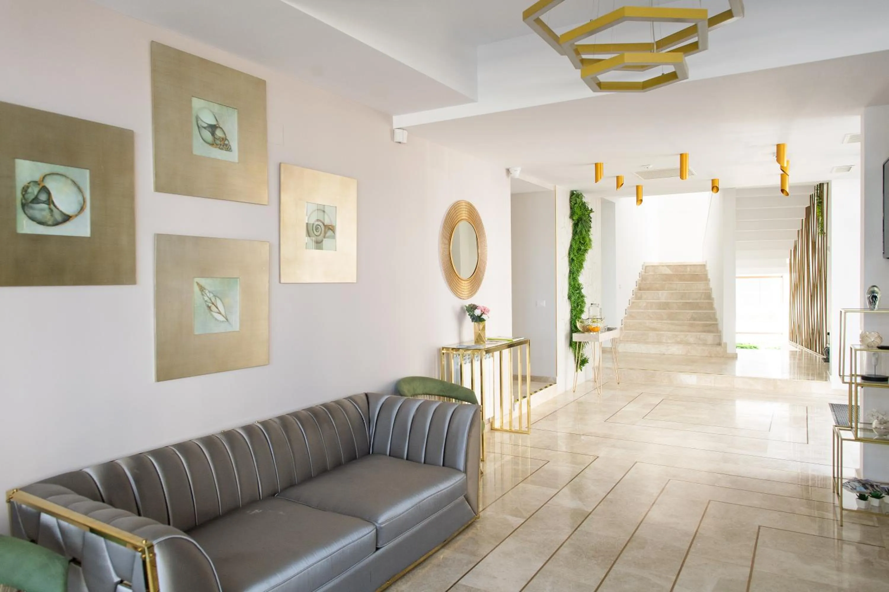 Lobby or reception in Hotel Manor