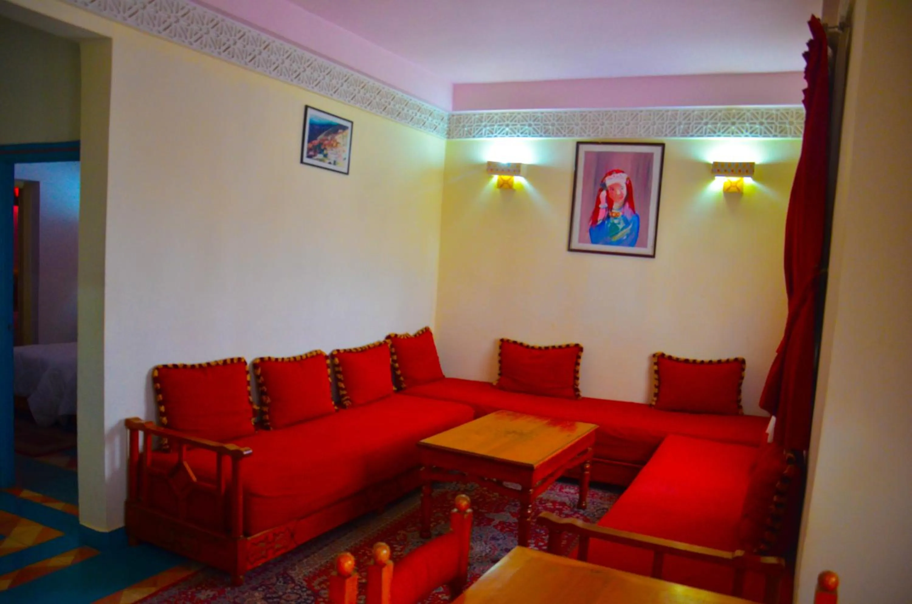 Bedroom in Hôtel Auberge du Littoral